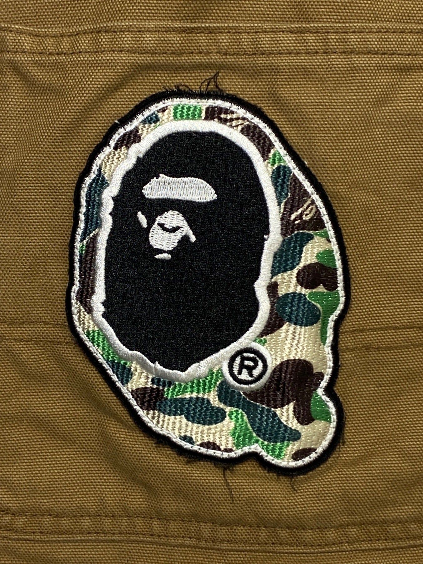 [Pre-owned] A BATHING APE WASHED DUCK COVERALL ( Washed duck coverall ) 001ljk301007m