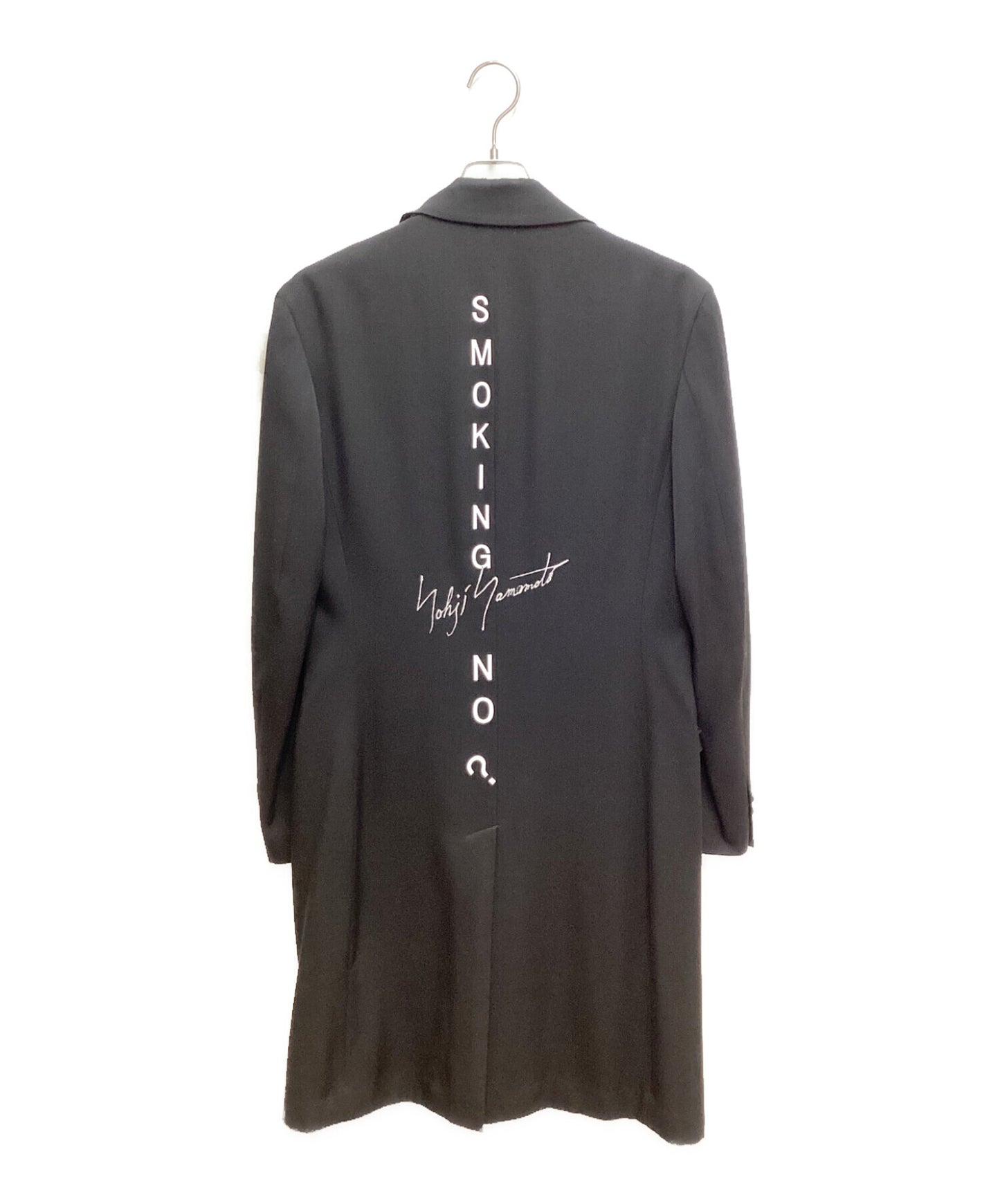 [Pre-owned] Yohji Yamamoto pour homme Long JKT Print B (SMOKING NO) HR-J55-119