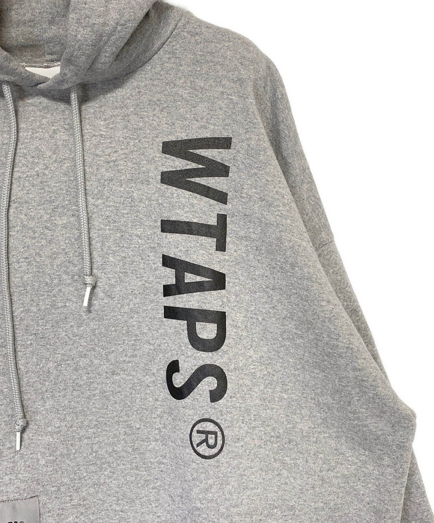 [Pre-owned] WTAPS SIGN / HOODY / COTTON ( SIGN Hoodie Cotton ) 232ATDT-HPM01S L