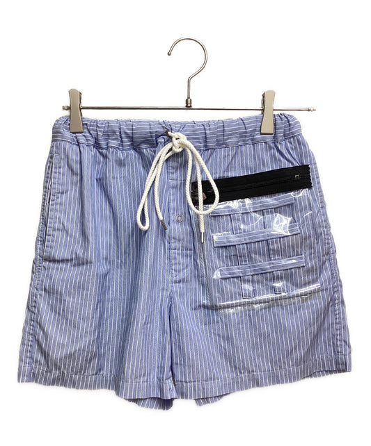 [Pre-owned] TAKAHIROMIYASHITA TheSoloIst. striped shorts 0007SS22