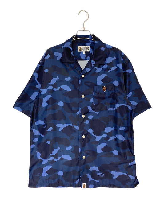 [Pre-owned] A BATHING APE COLOR CAMO APE HEAD ONE POINT SHIRT ( Color Camo Ape Head One Point Shirt ) 0ZXSRM132001M