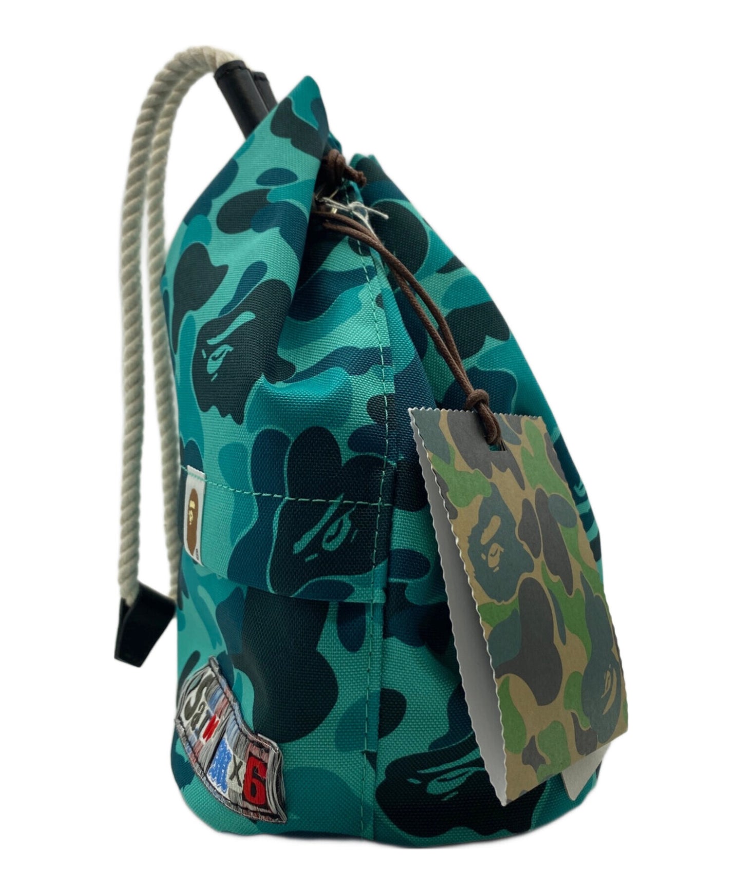 [Pre-owned] A BATHING APE AP ROPE SNAP BAG SM-YS8-0000-C36