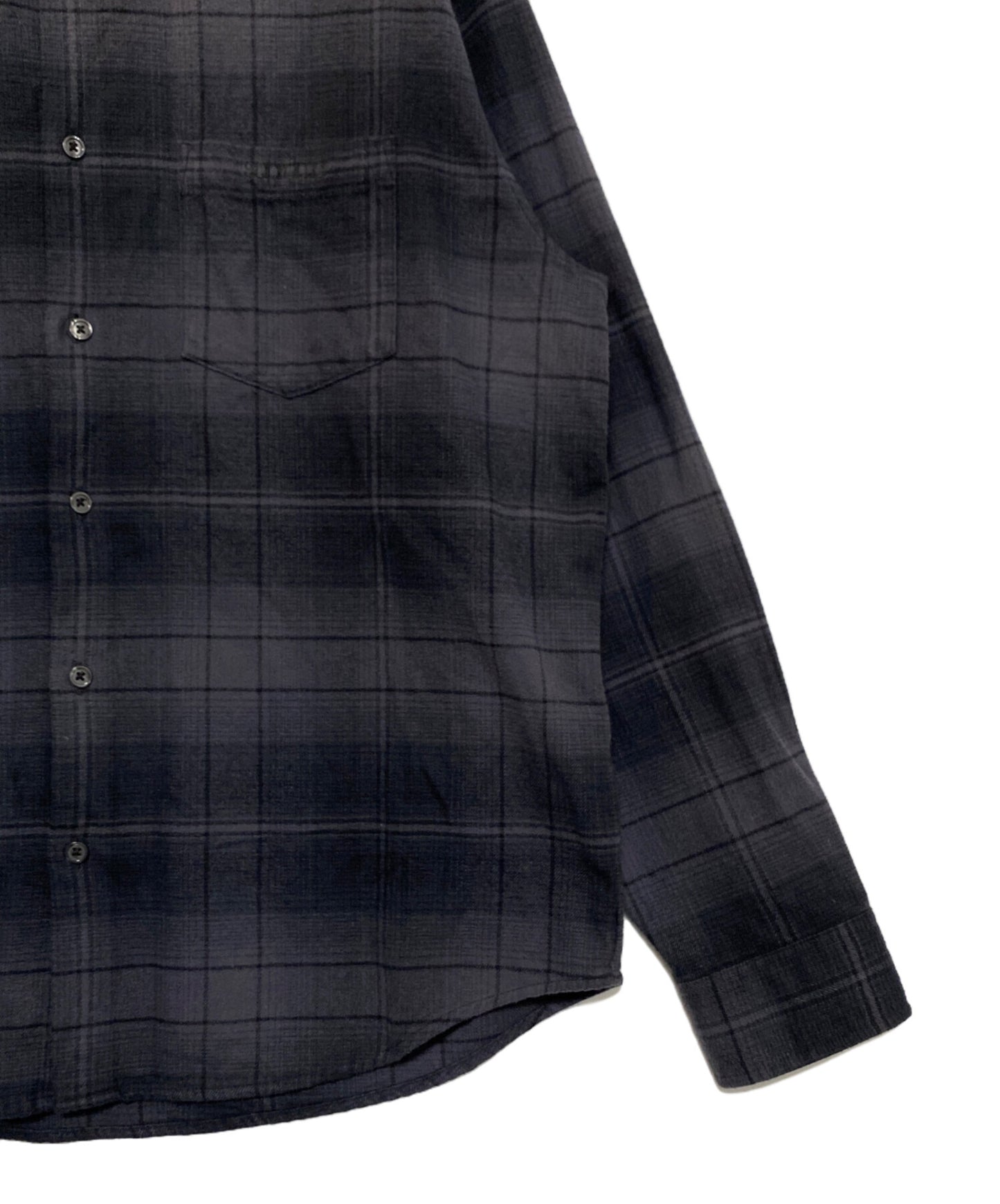 [Pre-owned] SUPREME Shadow Plaid Flannel Shirt