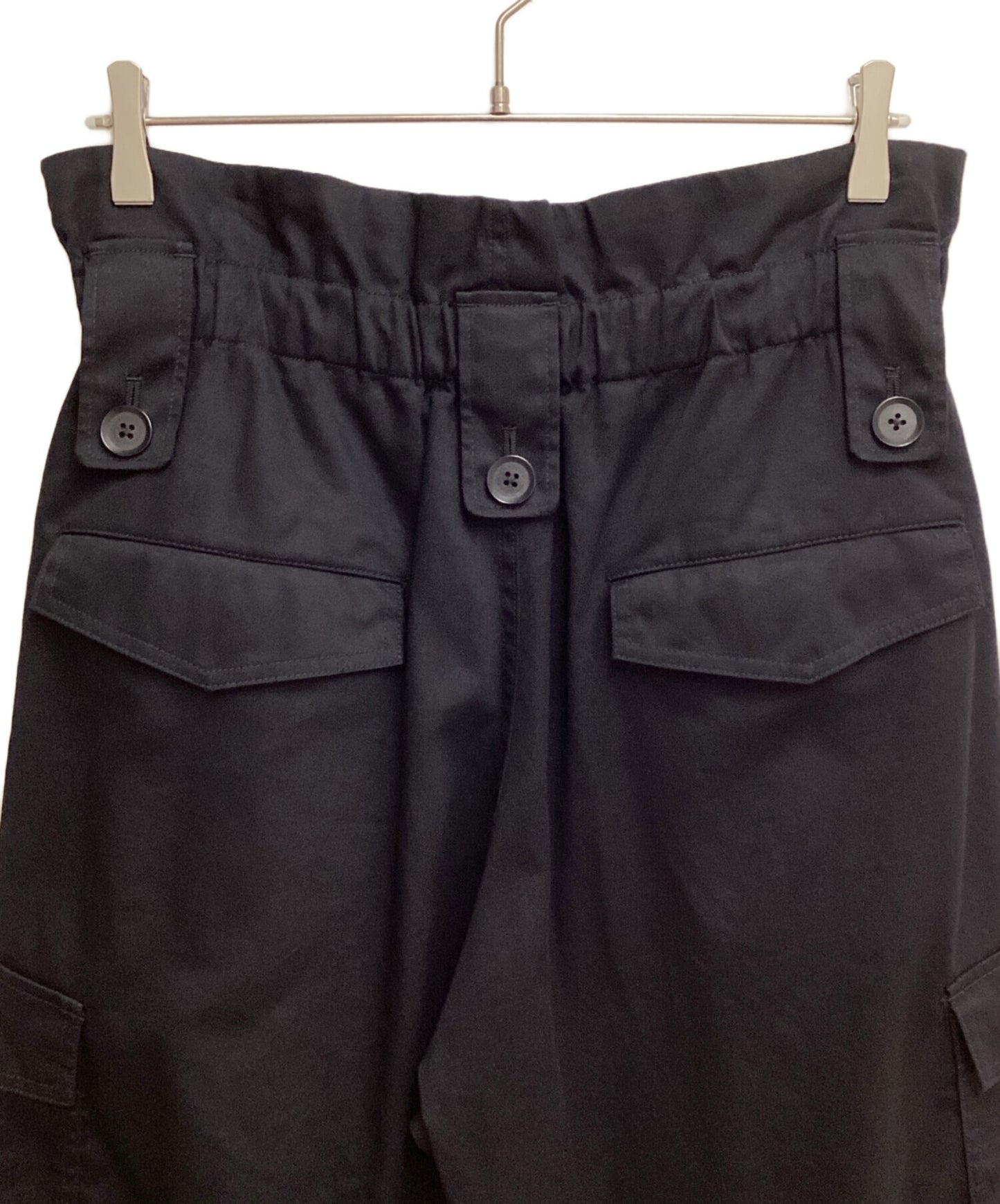 [Pre-owned] GROUND Y COTTON KATSURAGI HIGH WAIST CARGO PANTS GS-P05-003-1