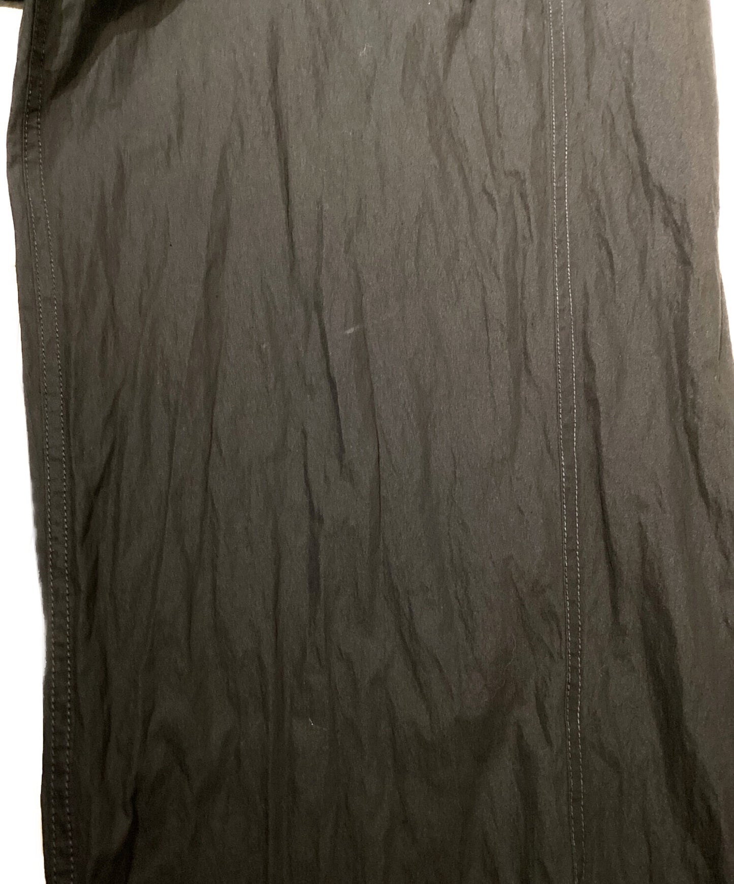 [Pre-owned] GROUND Y NY/C CROSS EXTRA WIDE FRONT SEAM PANTS GS-P06-004-3