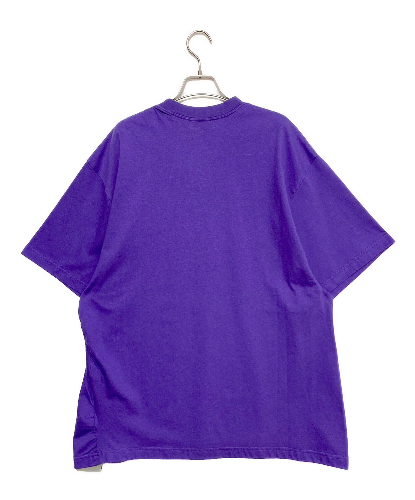 [Pre-owned] BALENCIAGA BEBE rhinestone oversized T-shirt 681314 TLVH4