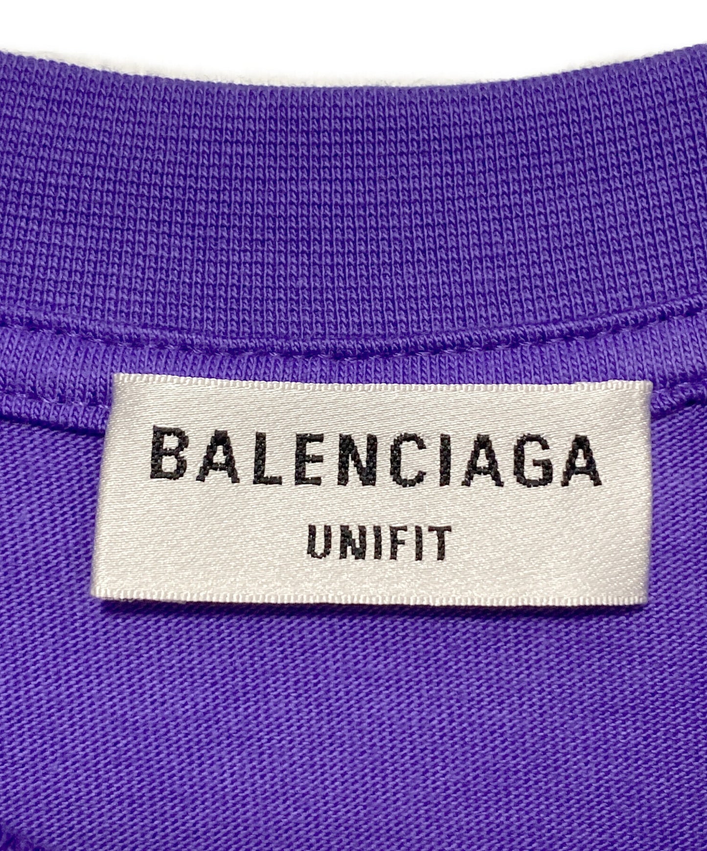 [Pre-owned] BALENCIAGA BEBE rhinestone oversized T-shirt 681314 TLVH4