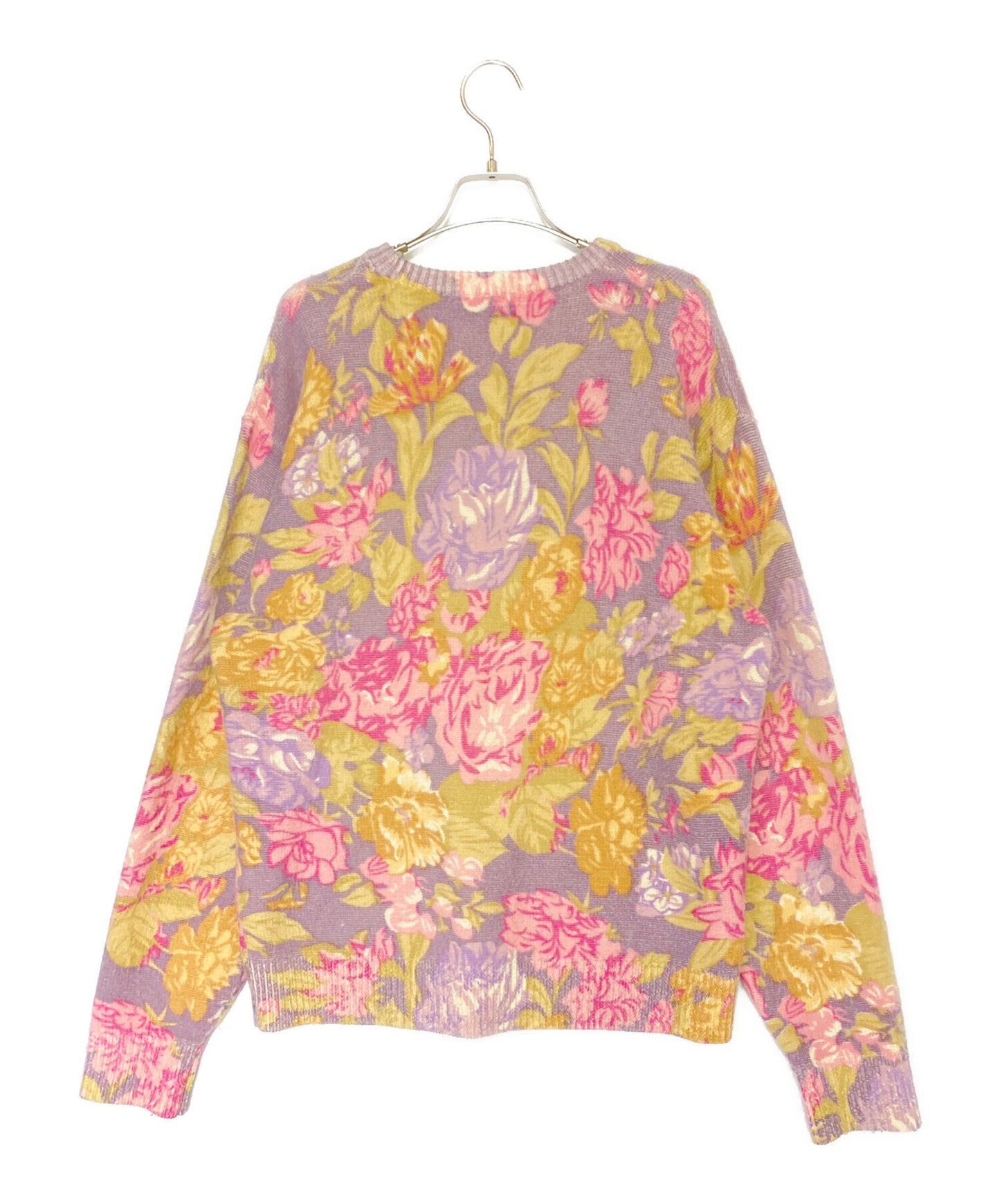 [Pre-owned] SUPREME Printed Floral Angora Sweater