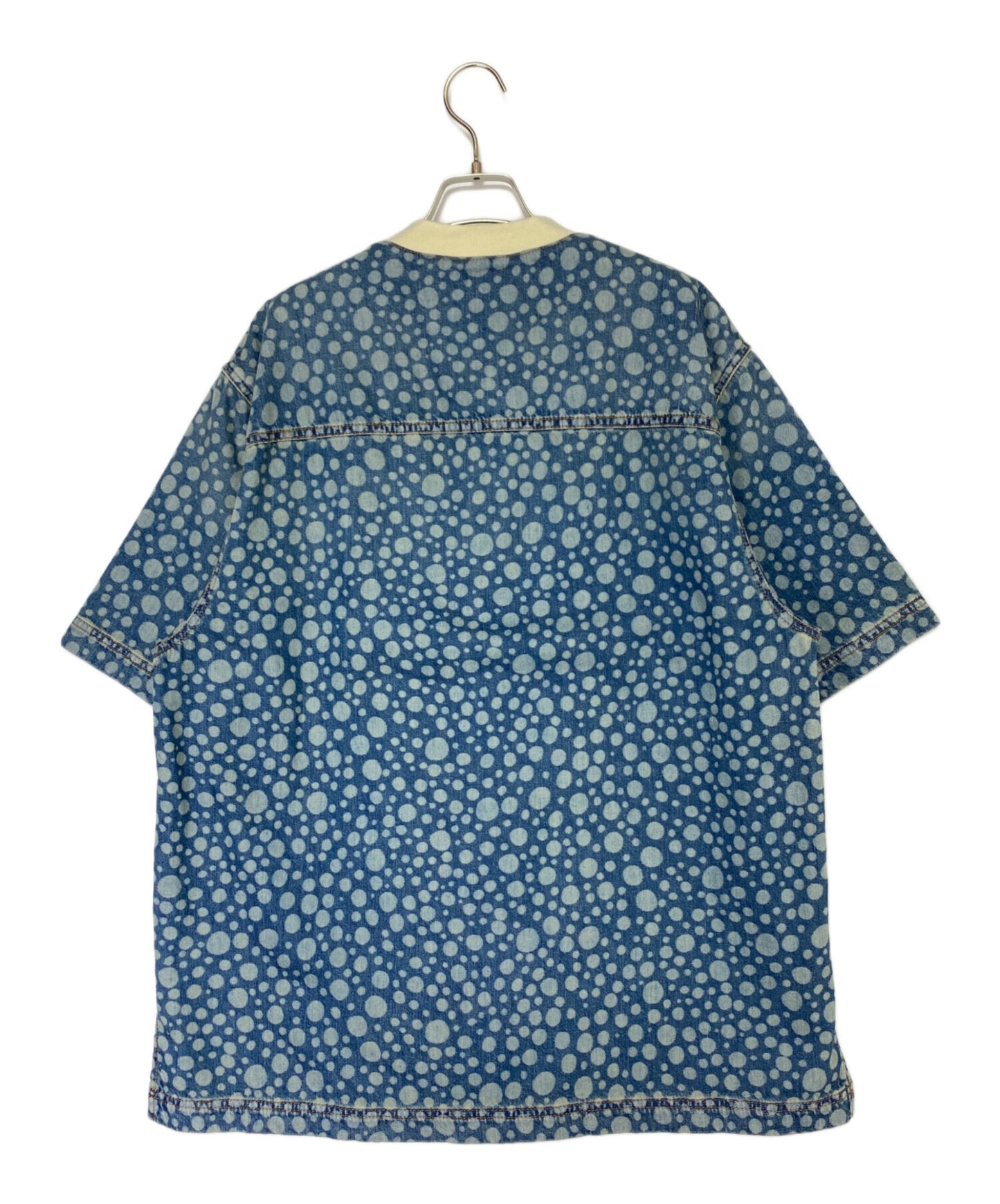[Pre-owned] LOUIS VUITTON Infinity Dot Denim Shirt RM232H YN4 HOS33W