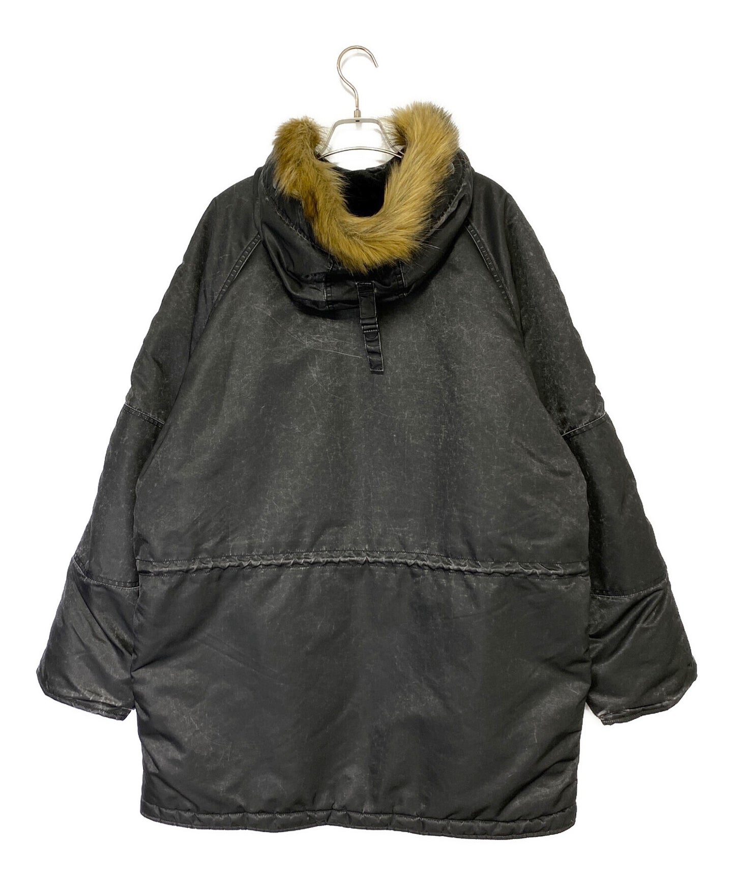 [Pre-owned] SUPREME Washed Flight Satin N-3B Parka