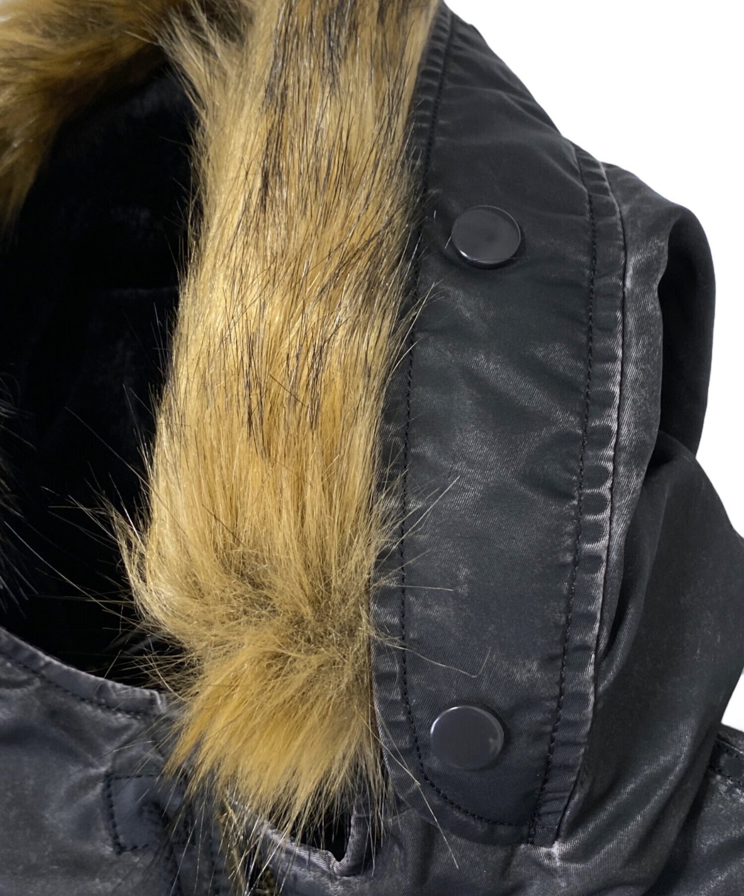 [Pre-owned] SUPREME Washed Flight Satin N-3B Parka