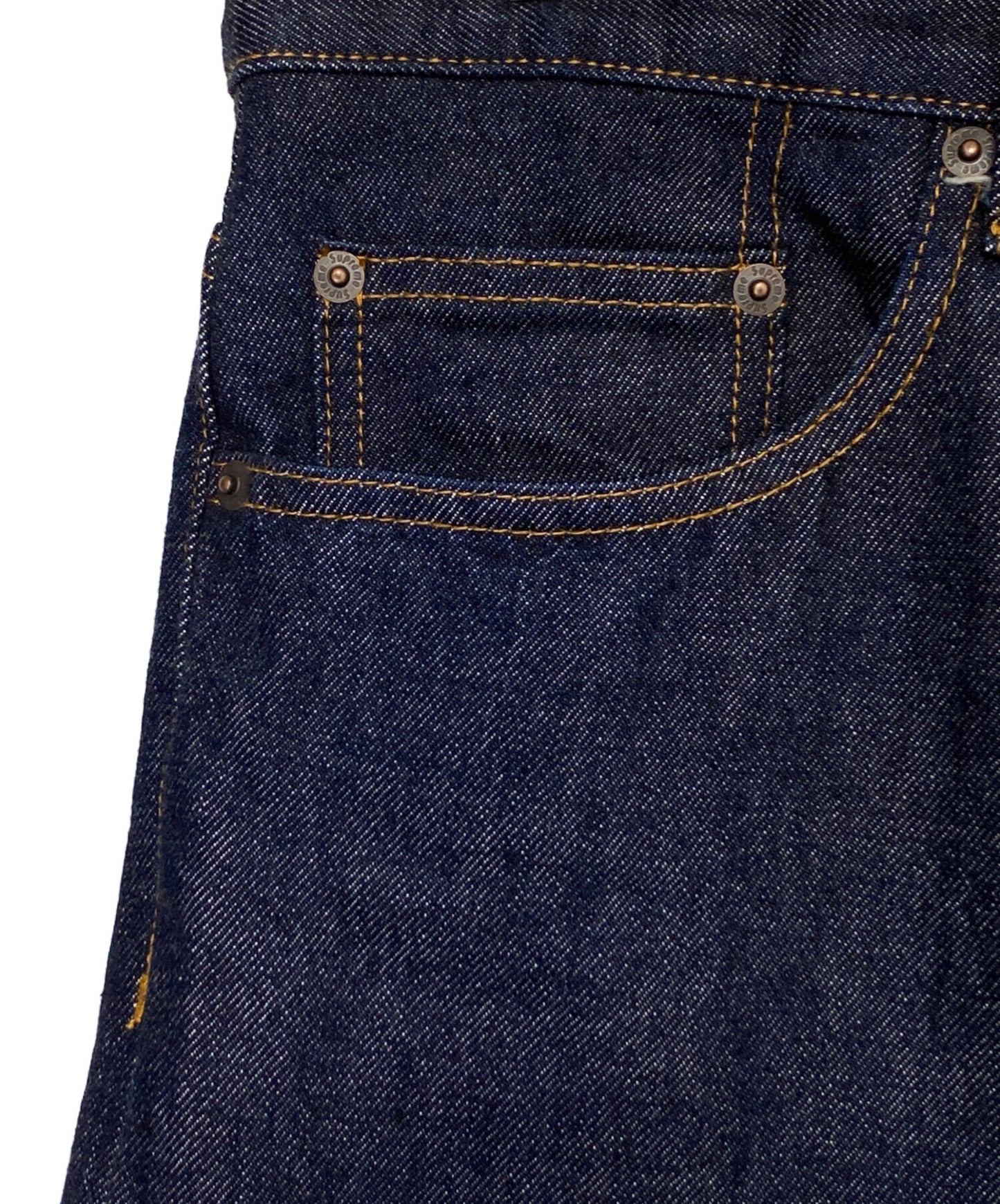 [Pre-owned] SUPREME Rigid loose fit Selvedge Jean ( Rigid loose fit selvedge denim )