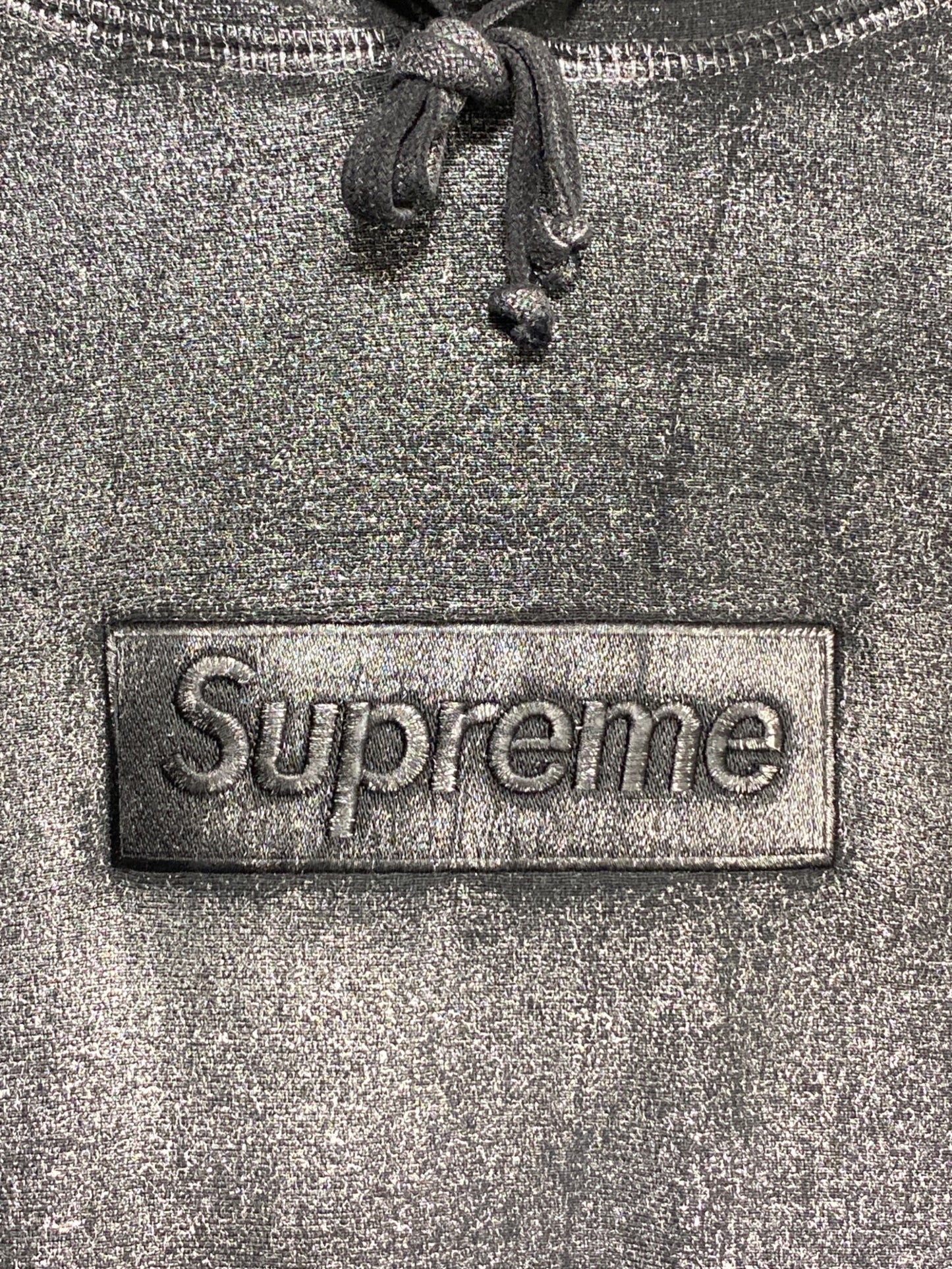 [Pre-owned] SUPREME Foil Box Logo Hooded Sweatshirt