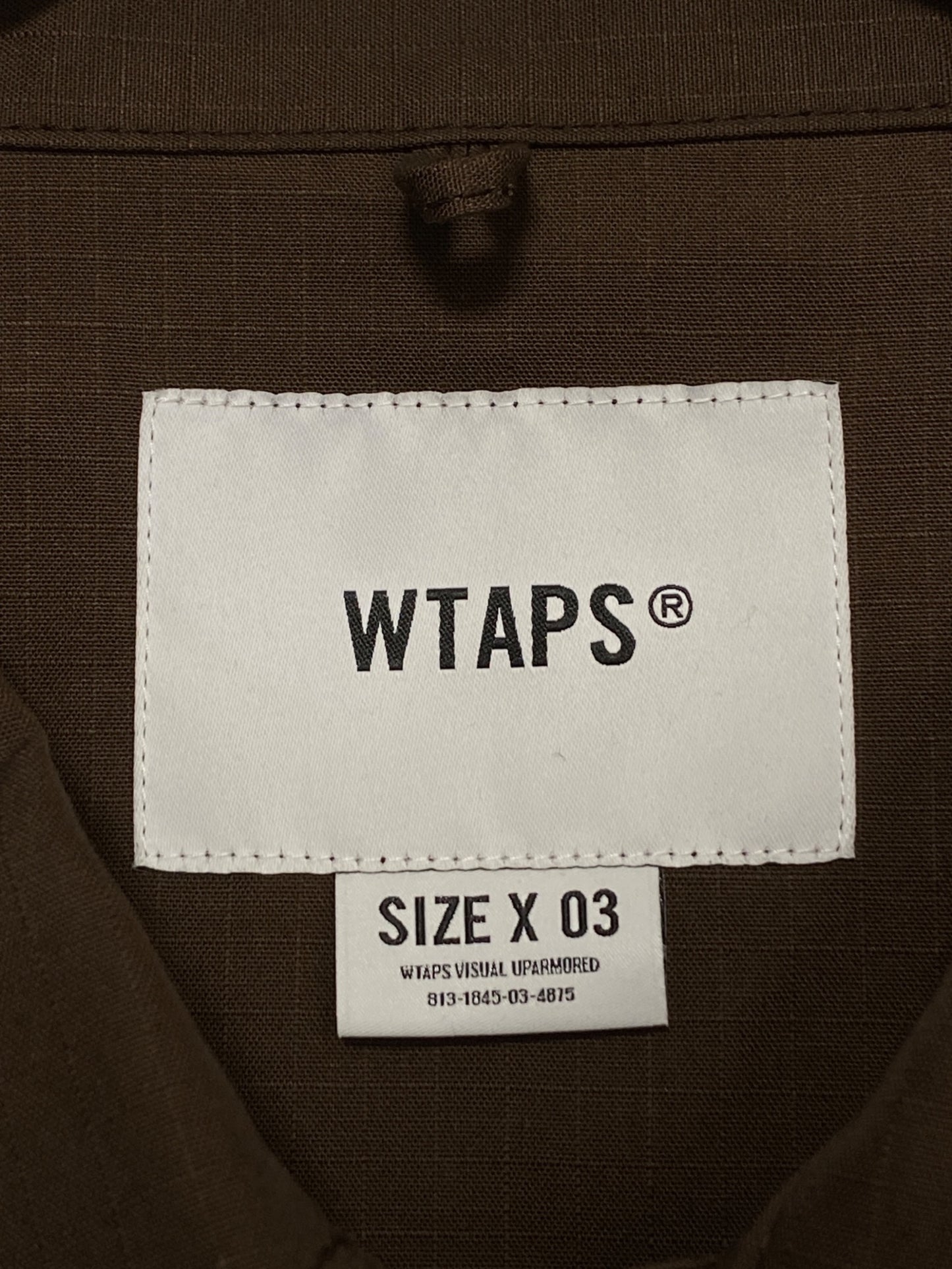 [Pre-owned] WTAPS JMOD 01 LS COTTON RIPSTOP ( Long sleeve cotton ripstop ) 241WVDT-SHM01