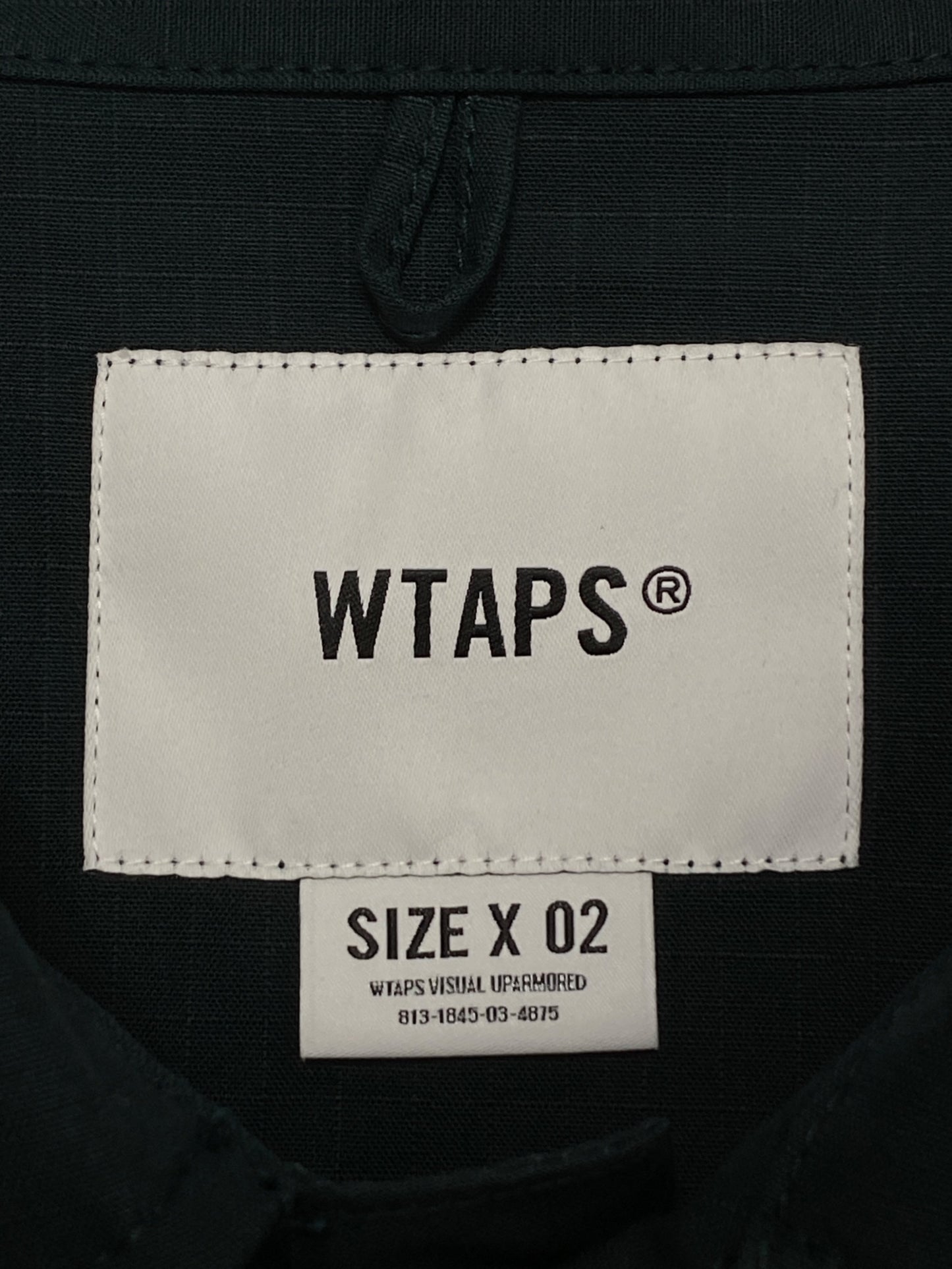 [Pre-owned] WTAPS JMOD 01 LS COTTON RIPSTOP ( Long sleeve cotton ripstop ) 241WVDT-SHM01