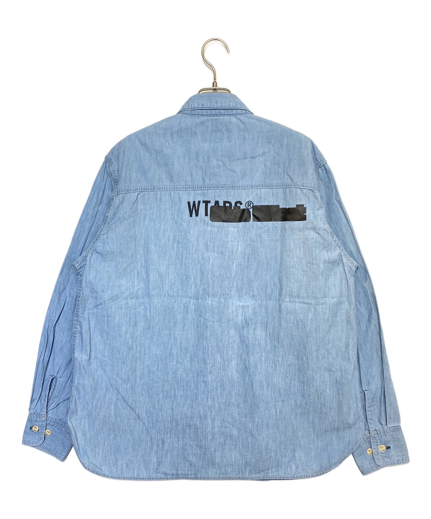 [Pre-owned] WTAPS CB / LS / COTTON. CHAMBRAY 242WVDT-SHM02