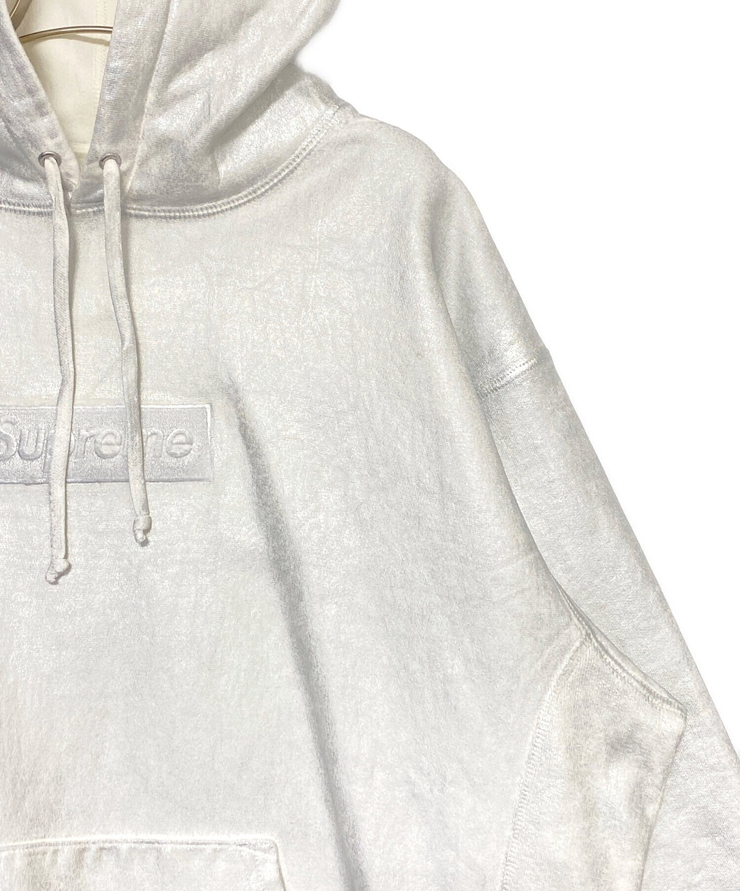 [Pre-owned] SUPREME Foil Box Logo Hooded Sweatshirt