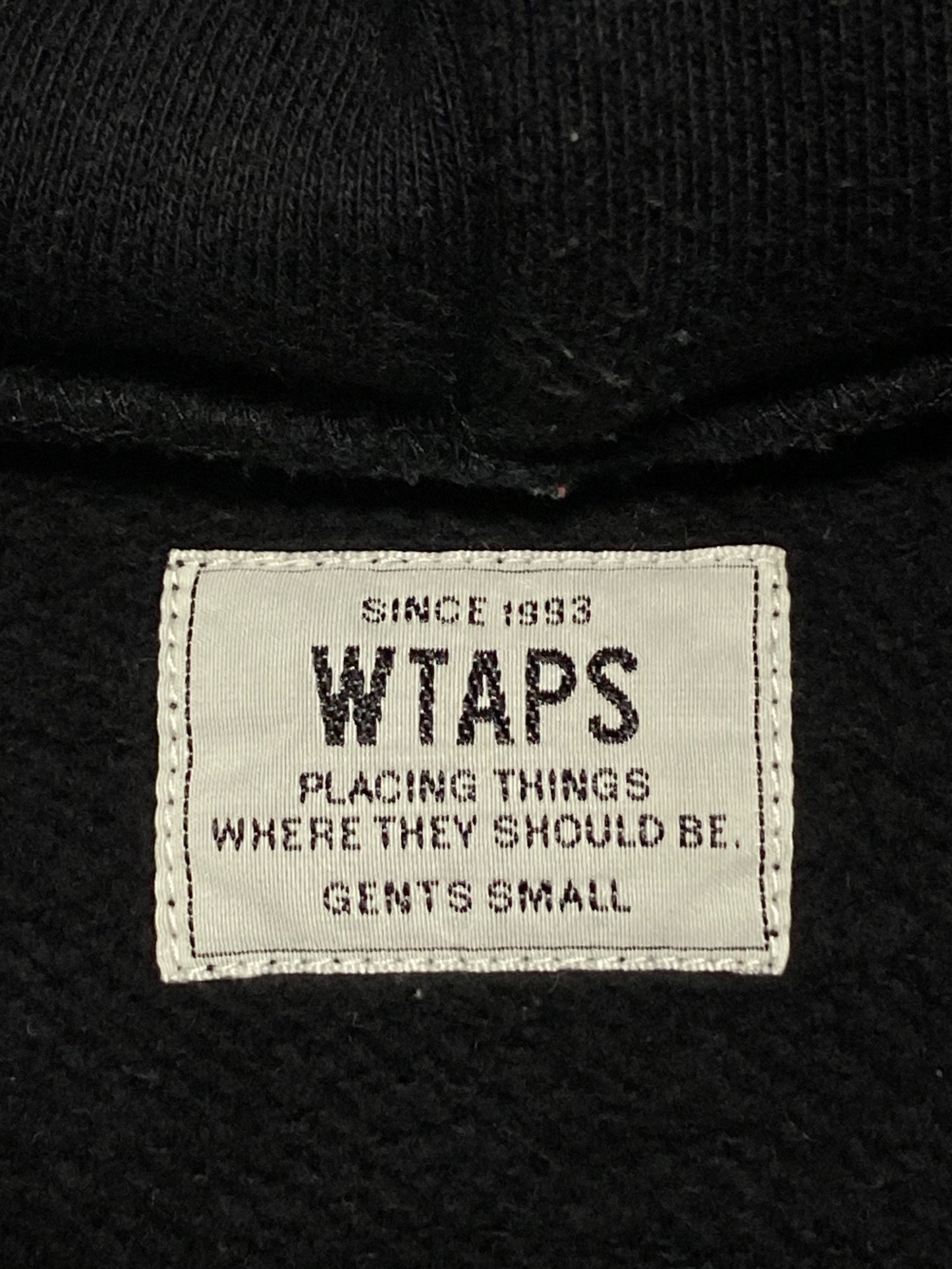 [Pre-owned] WTAPS DESIGN HOODED 03 SWEATSHIRT ( DESIGN Hooded 03 Sweatshirt ) 162ATDT-CSM08S