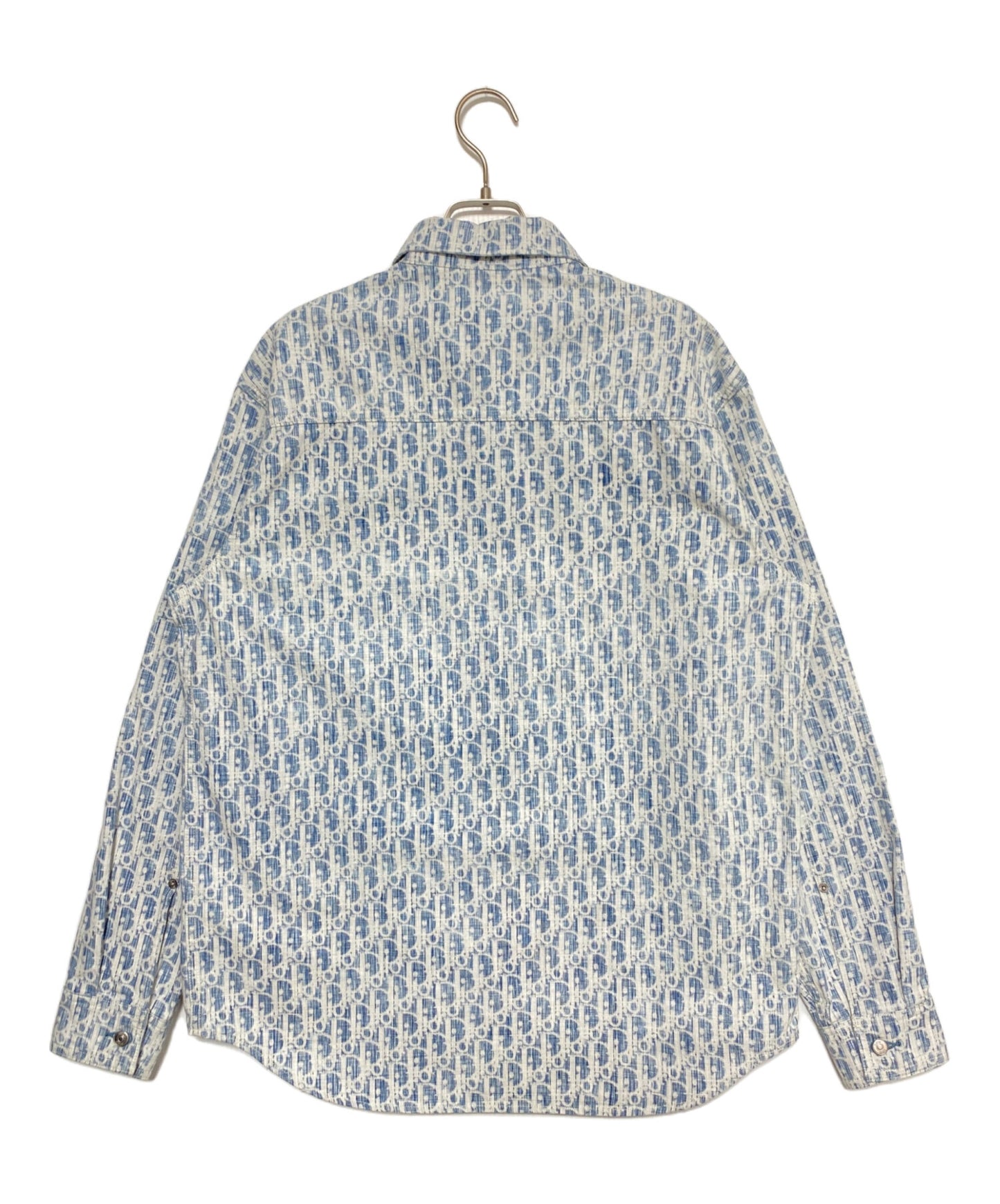 [Pre-owned] Dior Oblique Cotton Denim Shirt 013D585BY989