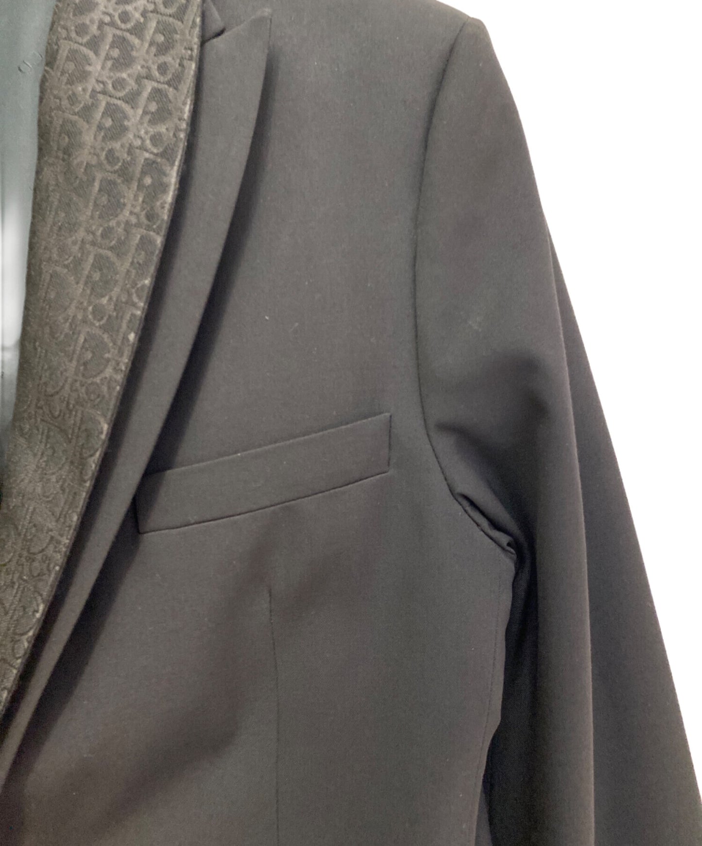 [Pre-owned] Dior 21SS Lapel Oblique Switched 1B Tailored Jacket 033c228b4739