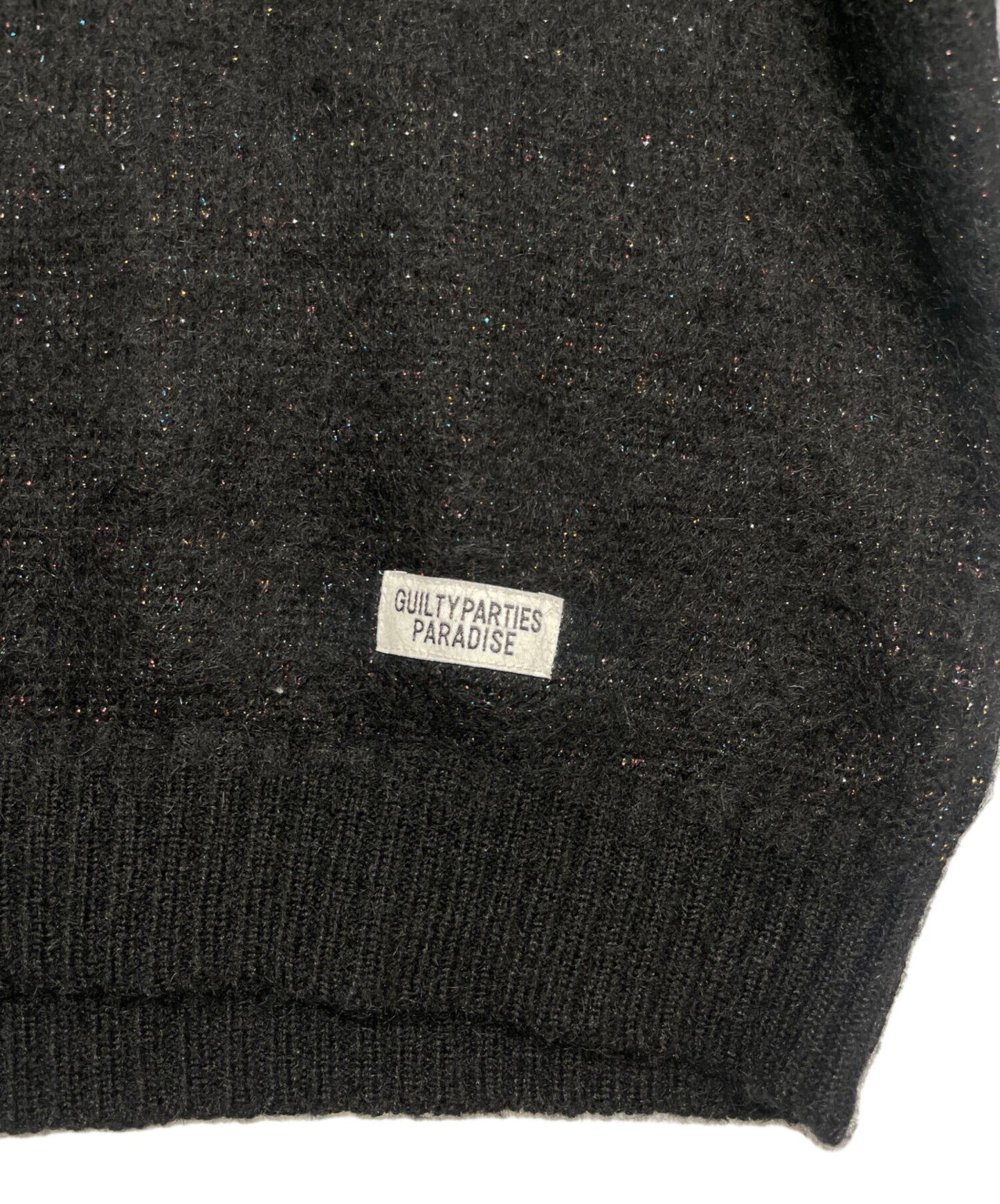 [Pre-owned] WACKO MARIA GLITTER MOHAIR KNIT