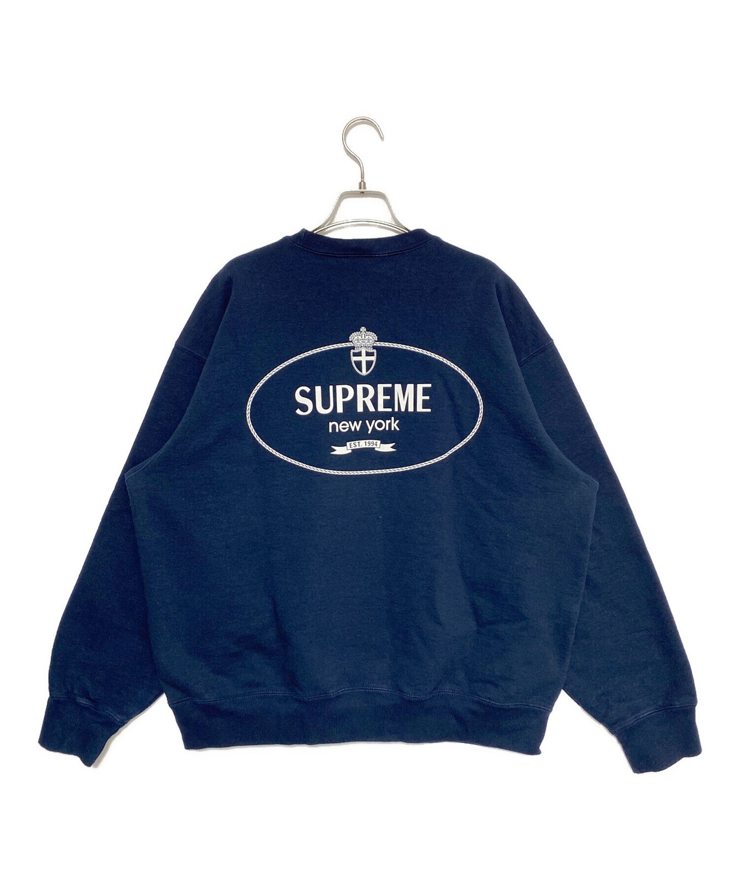 [Pre-owned] SUPREME Crest Crewneck
