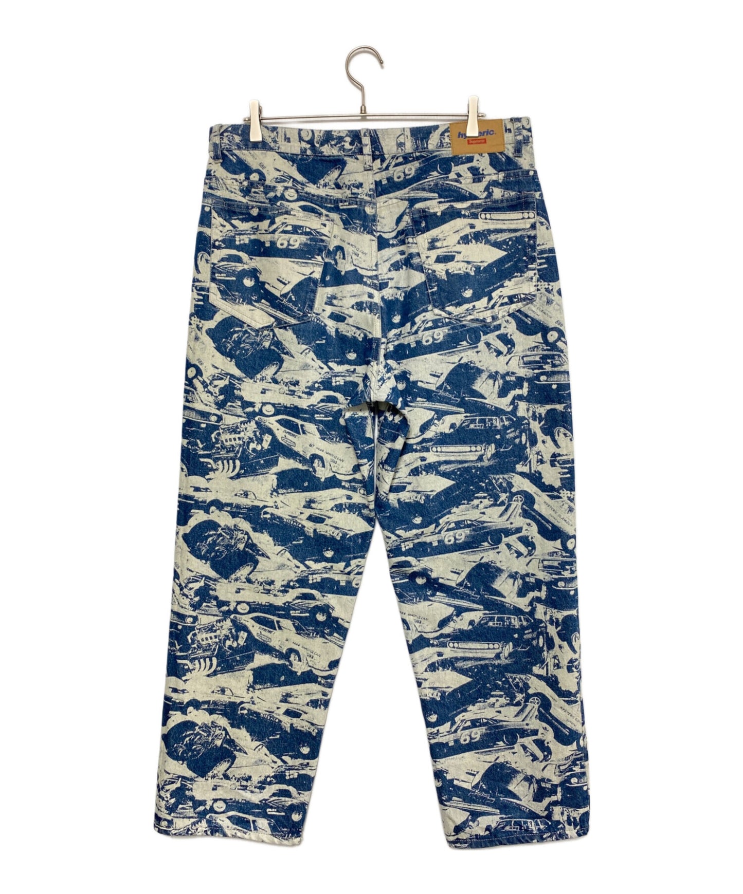 [Pre-owned] SUPREME CARS BAGGY JEANS ( Cars baggy jeans )