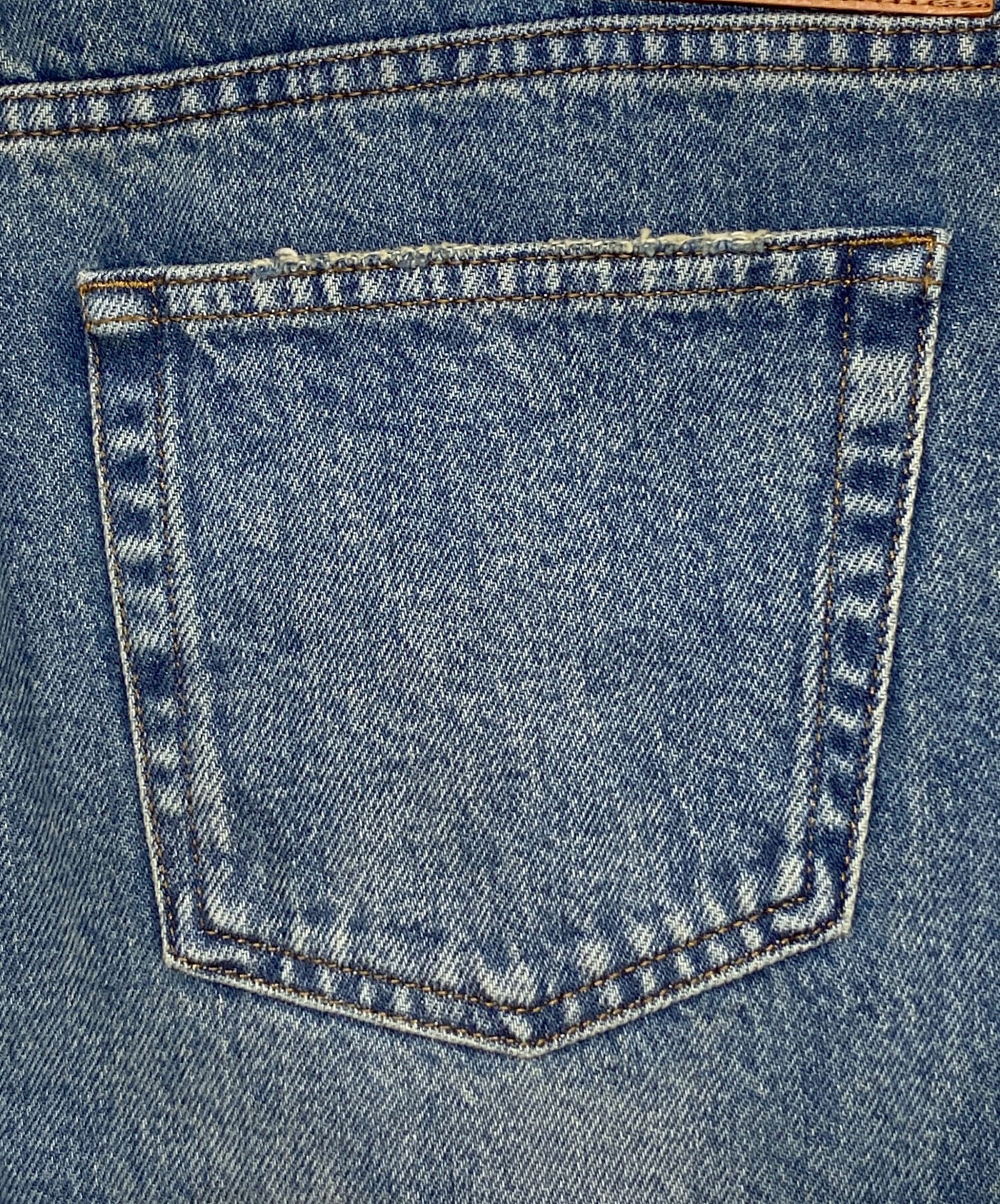 [Pre-owned] GUCCI Embroidery denim pants 452544 XR425