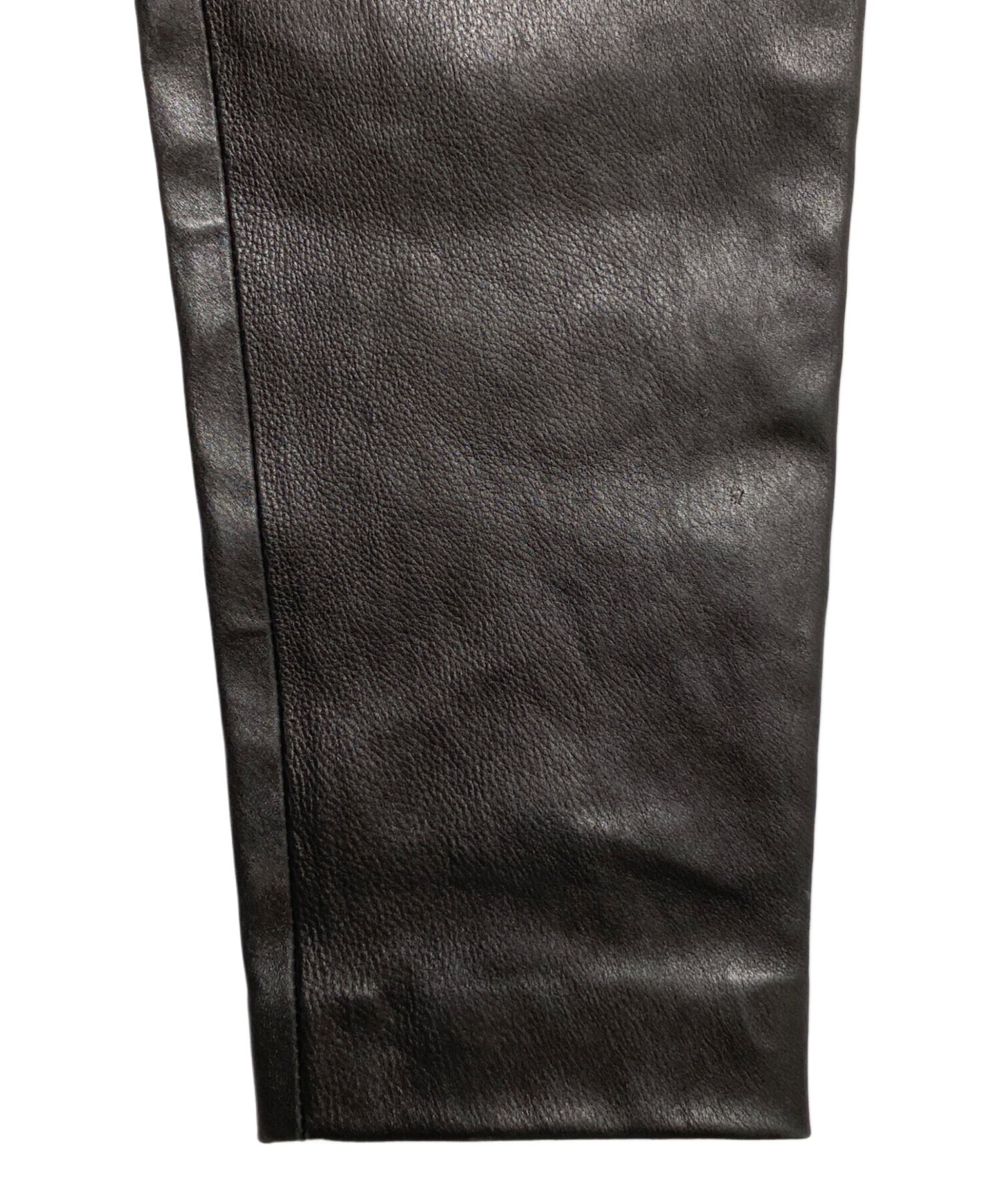 [Pre-owned] BALENCIAGA Leather biker pants 470171 TVH05