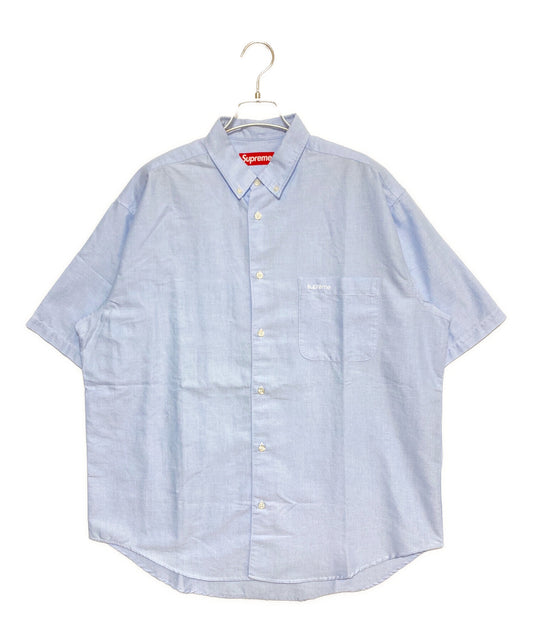 [Pre-owned] SUPREME Loose Fit S/S Oxford Shirt