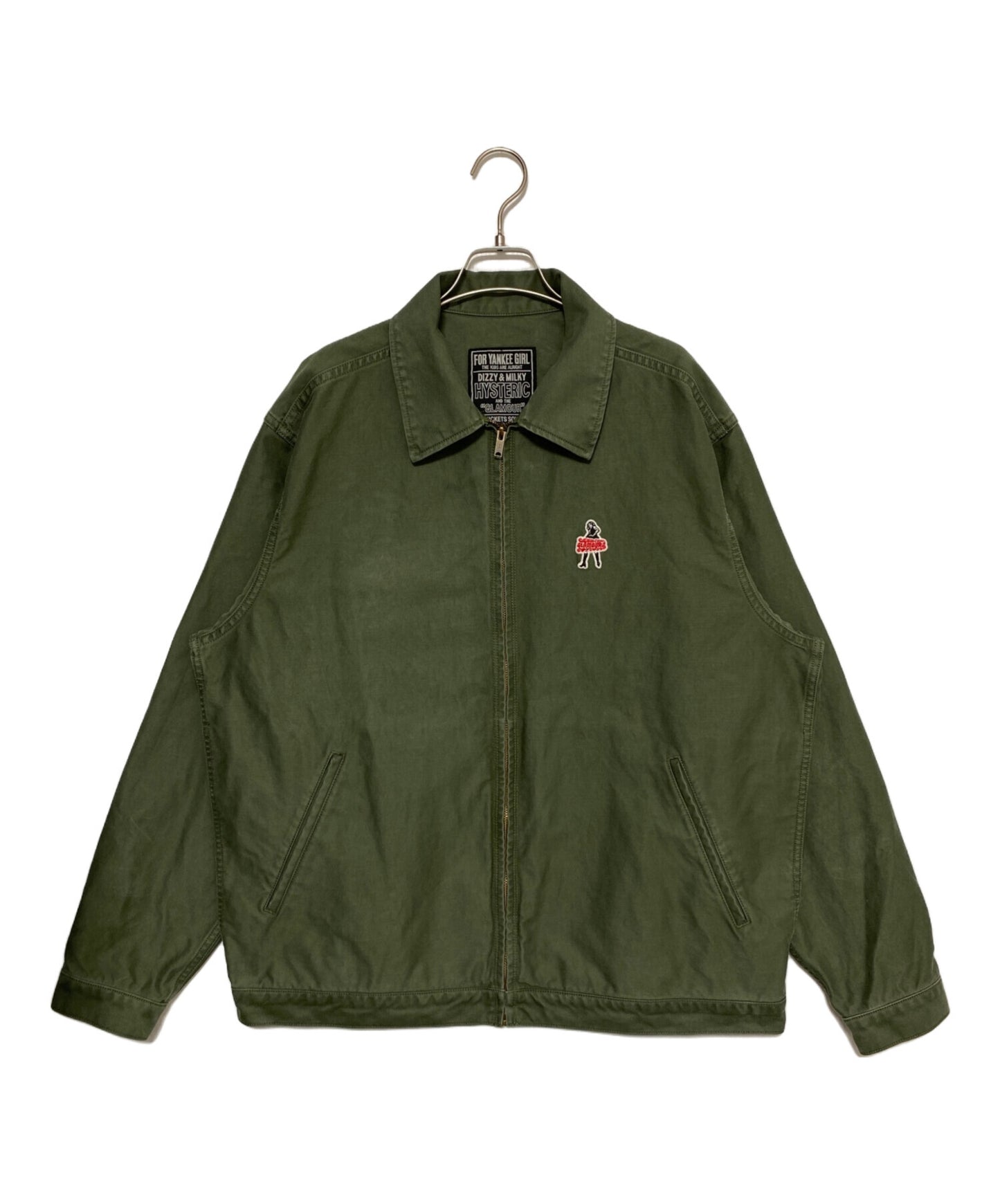 [Pre-owned] Hysteric Glamour VIXEN GIRL patch utility jacket 02243AB13