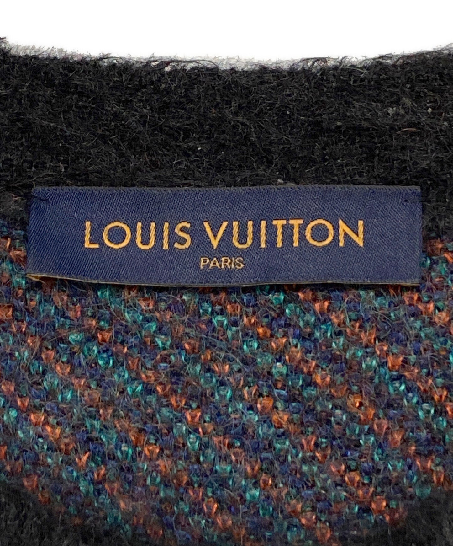 [Pre-owned] LOUIS VUITTON Butterfly mohair blend knit with butterfly motif RM231M NE5 HON11W