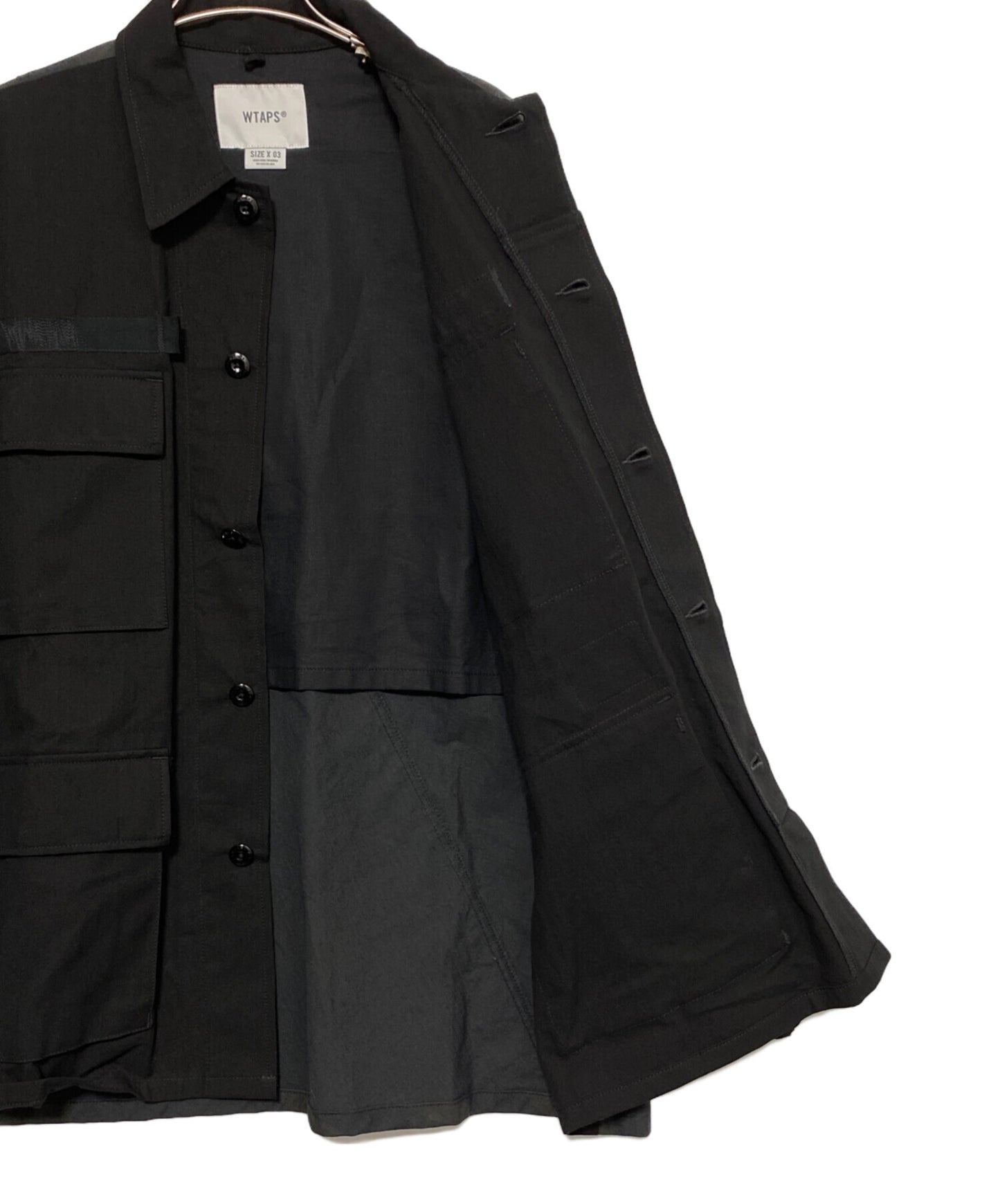 [Pre-owned] WTAPS VEINY / LS / COTTON 251WVDT-SHM03