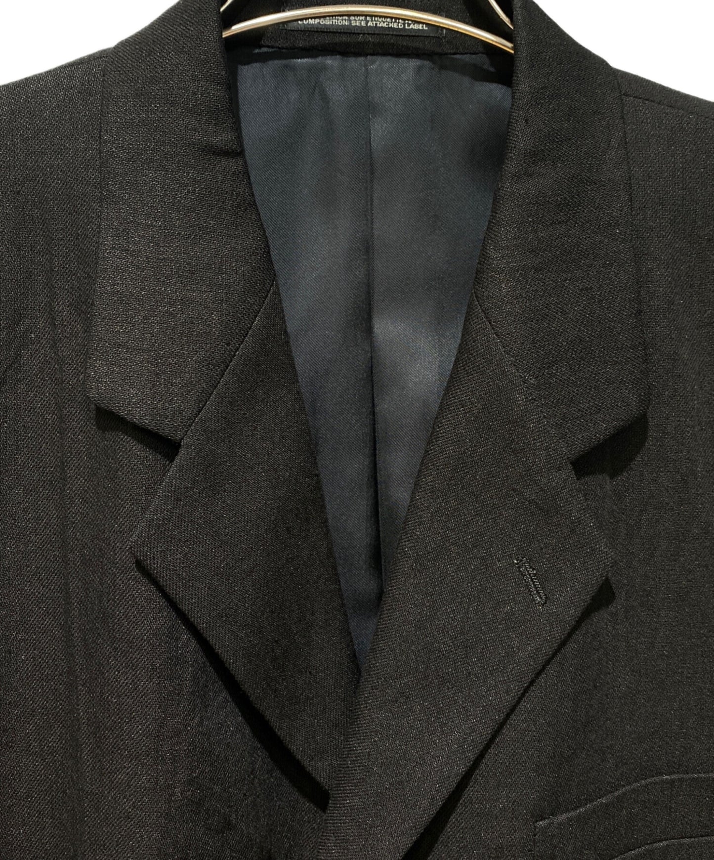 [Pre-owned] Yohji Yamamoto COSTUME D'HOMME Linen Tailored Jacket HZ-J80-350