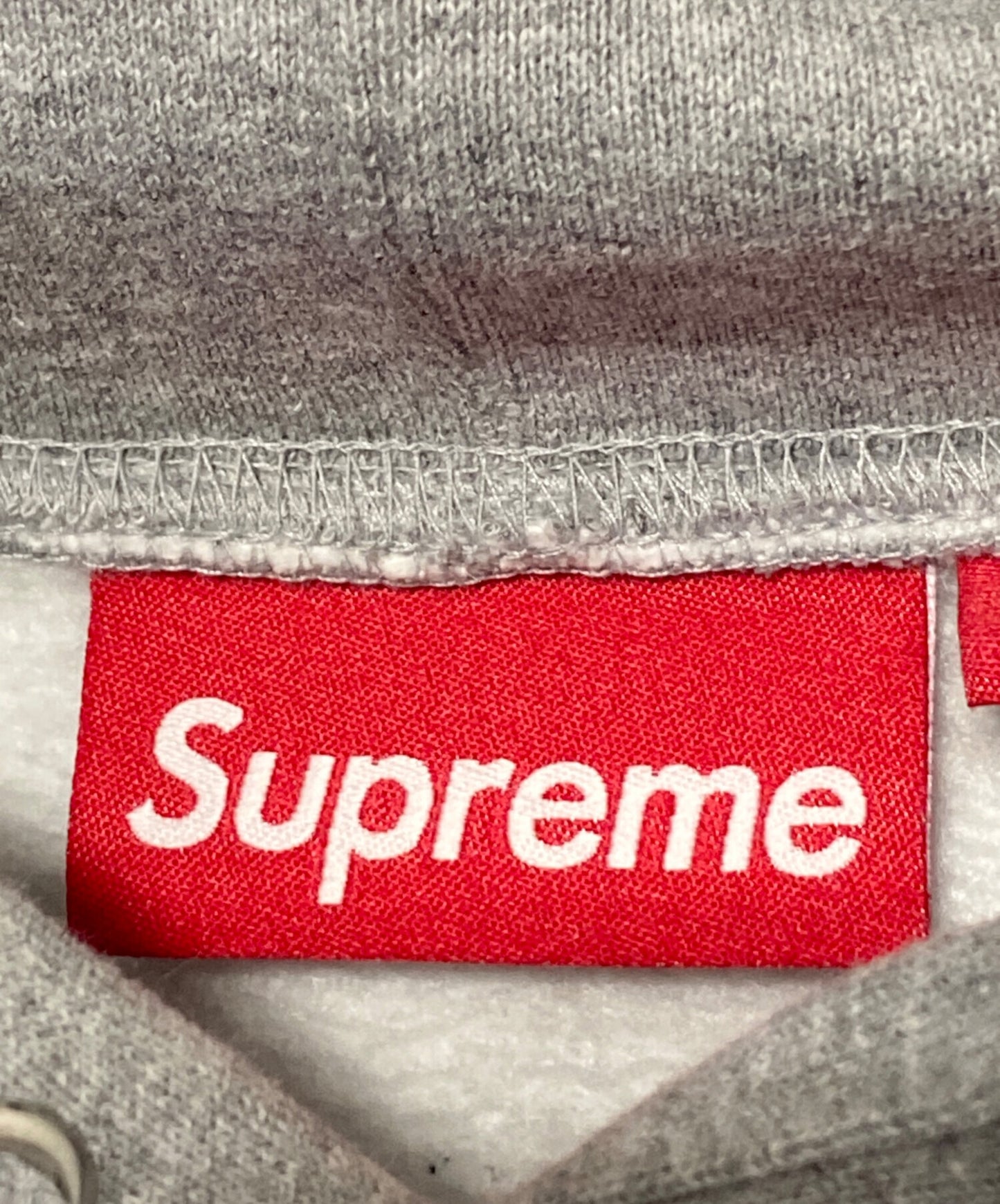 [Pre-owned] SUPREME S Logo Hooded Sweatshirt Heather