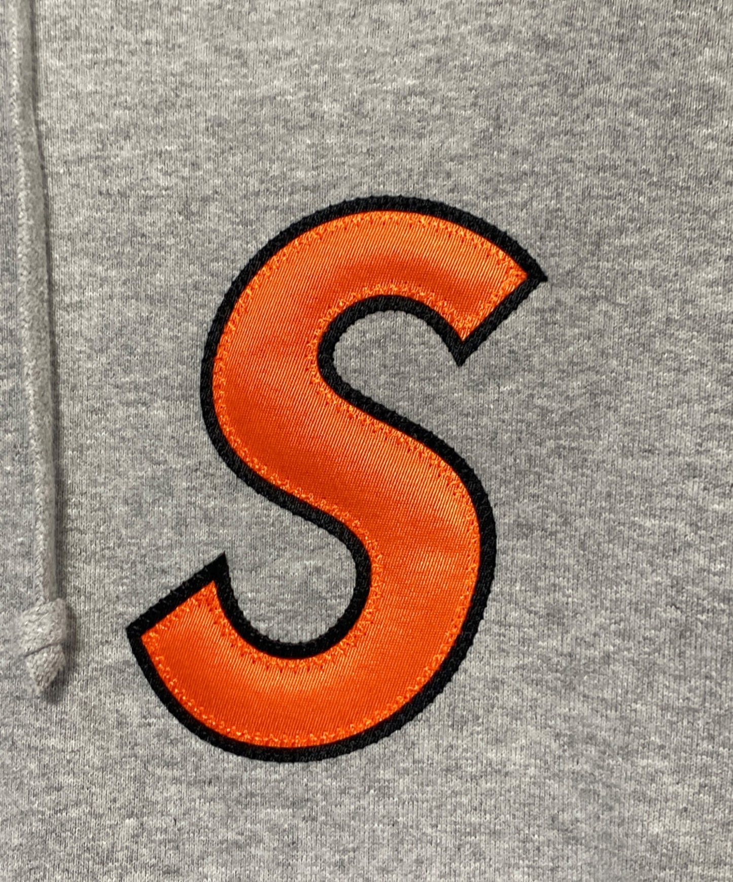 [Pre-owned] SUPREME S Logo Hooded Sweatshirt Heather