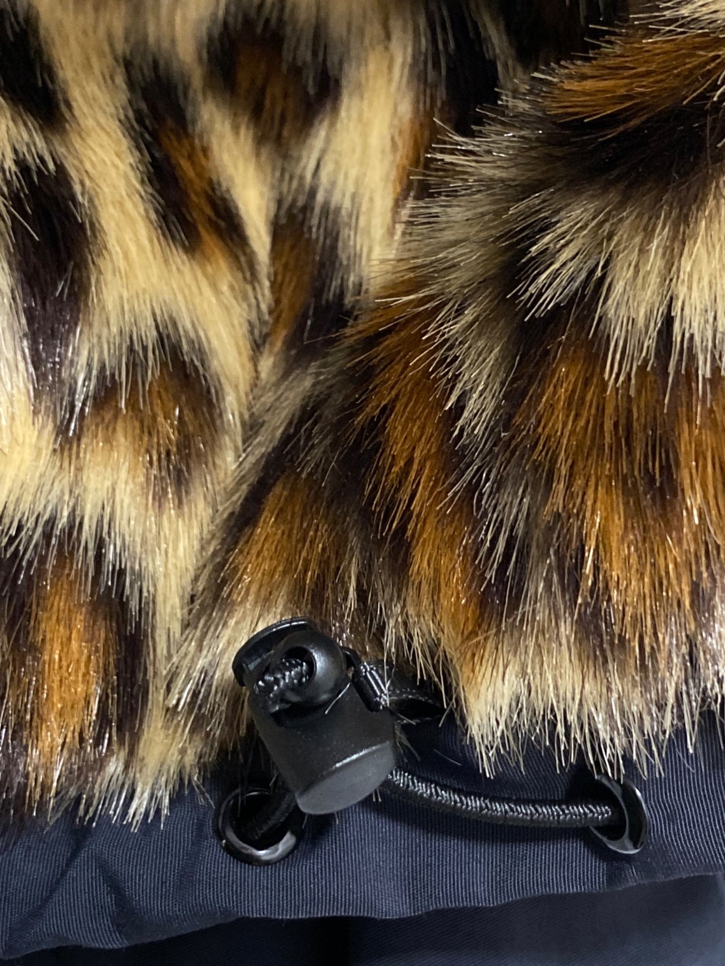 [Pre-owned] SUPREME Faux Fur Reversible Hooded Track Jacket