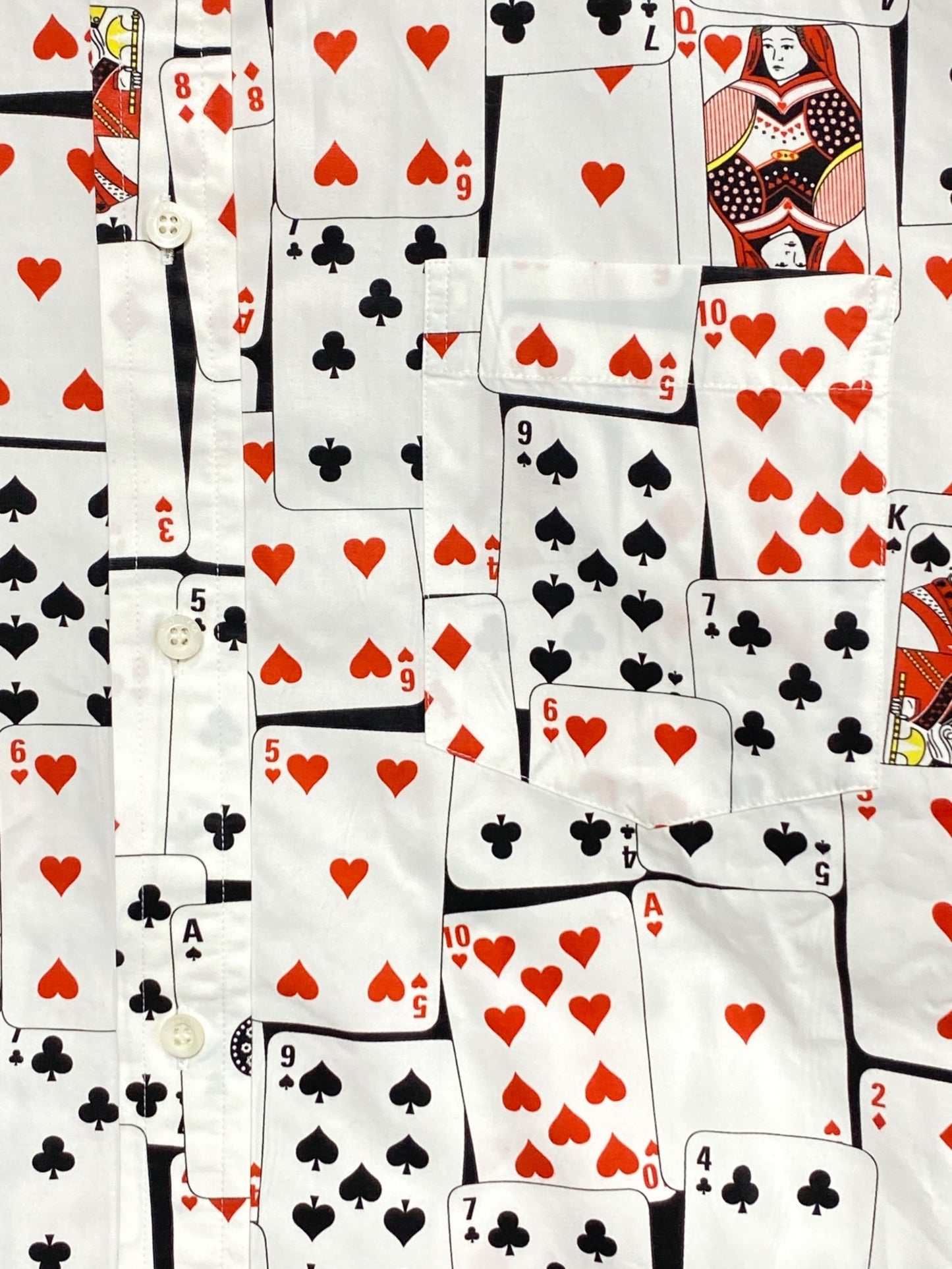 [Pre-owned] BALENCIAGA Trump Pattern Oversized Short-Sleeved Shirt 571445 TEL46