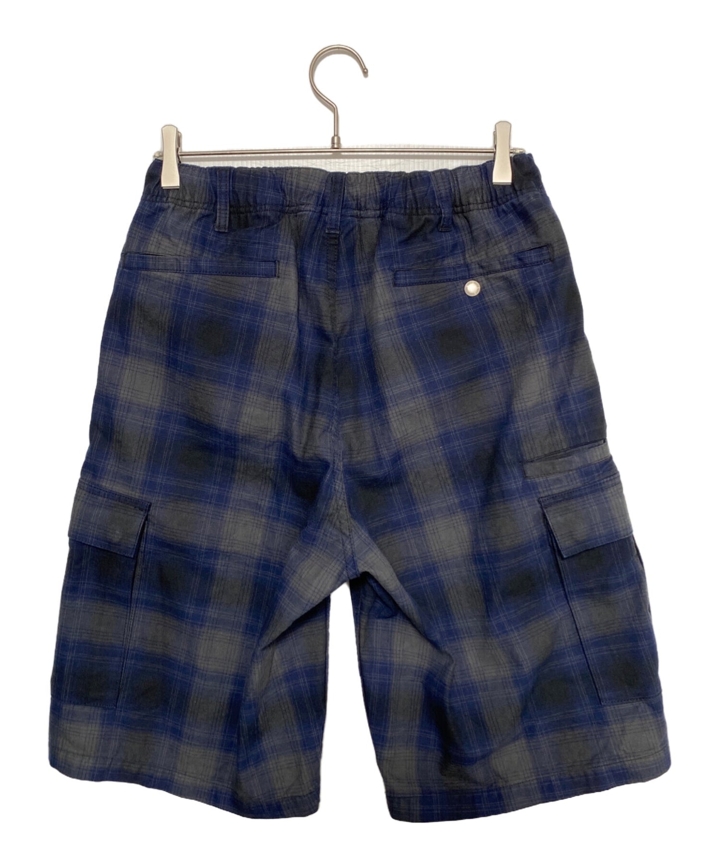 [Pre-owned] SUPREME Shadow Plaid Cargo Short