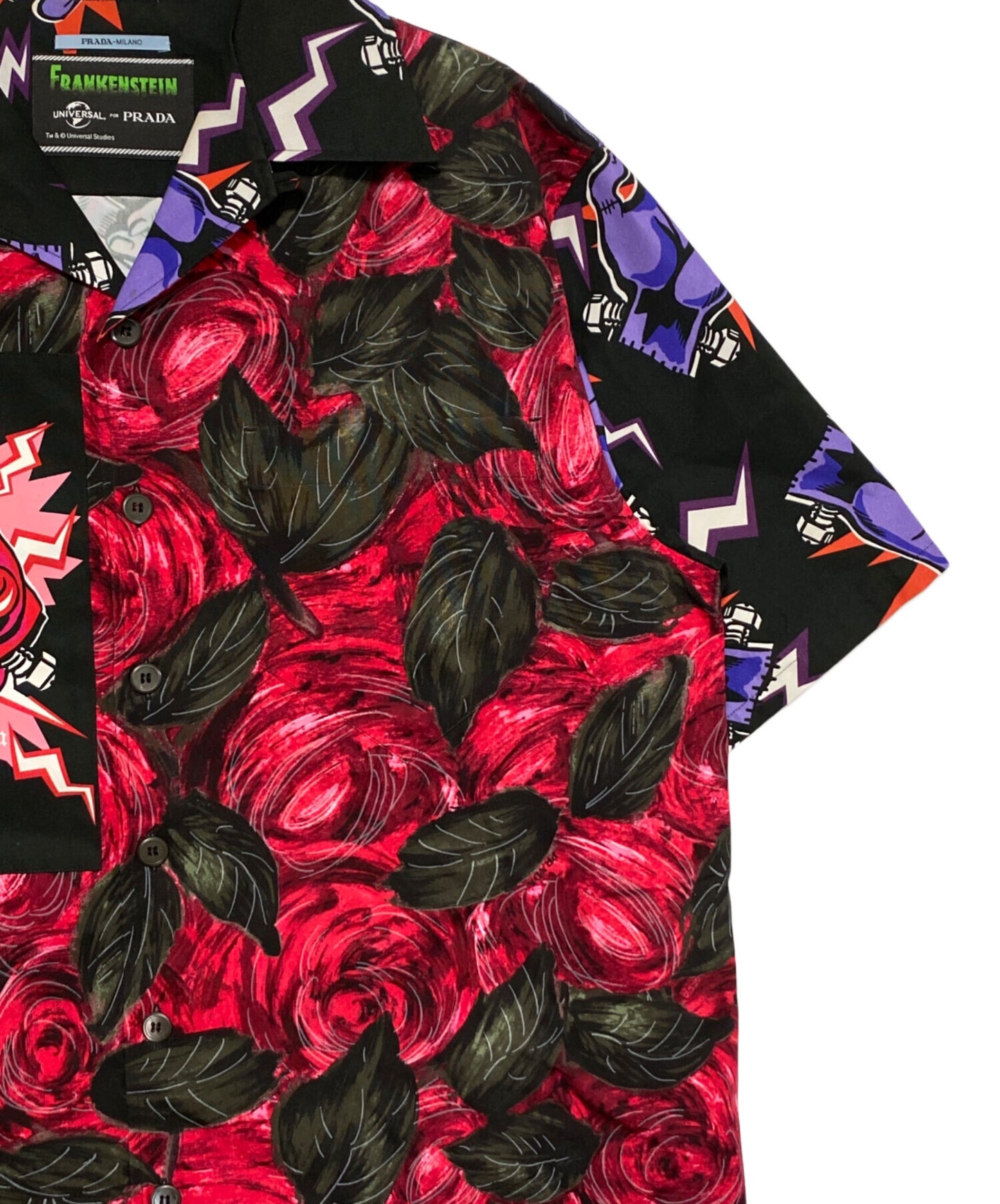 [Pre-owned] PRADA open-collared shirt UCS339 S192 1U4U