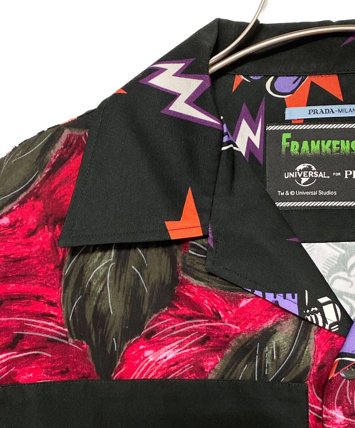 [Pre-owned] PRADA open-collared shirt UCS339 S192 1U4U