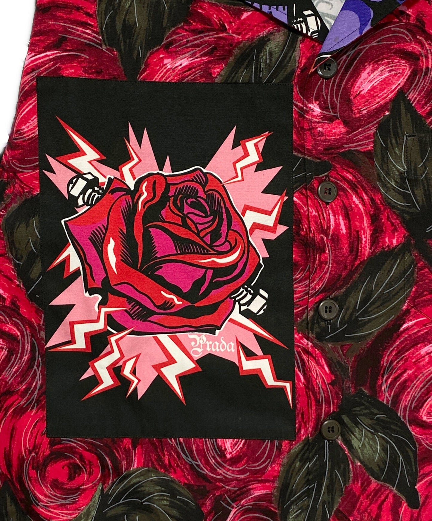 [Pre-owned] PRADA open-collared shirt UCS339 S192 1U4U