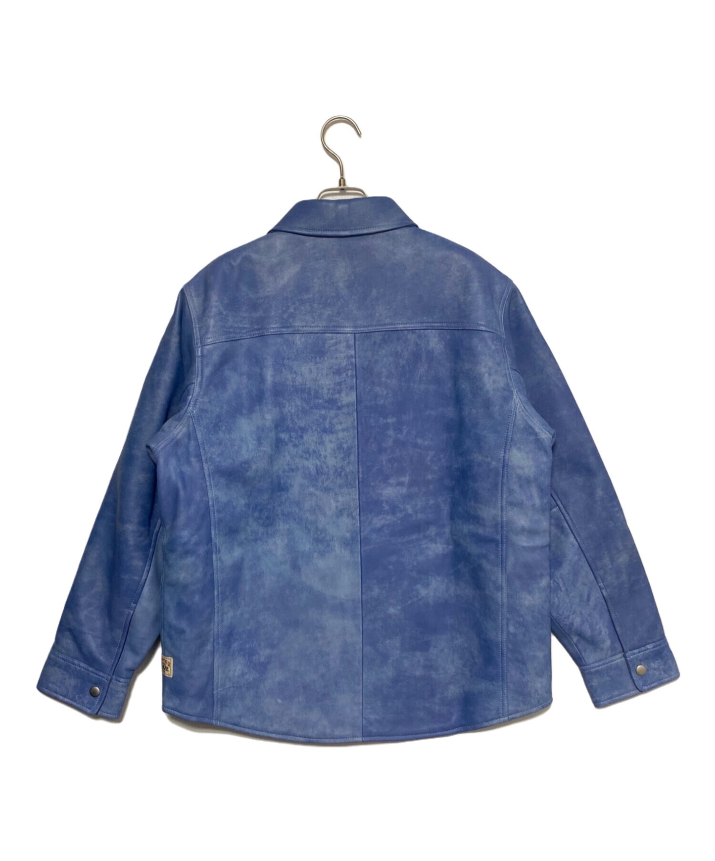 [Pre-owned] stussy LEATHER OVERSHIRT ( Leather Overshirt ) 1110314