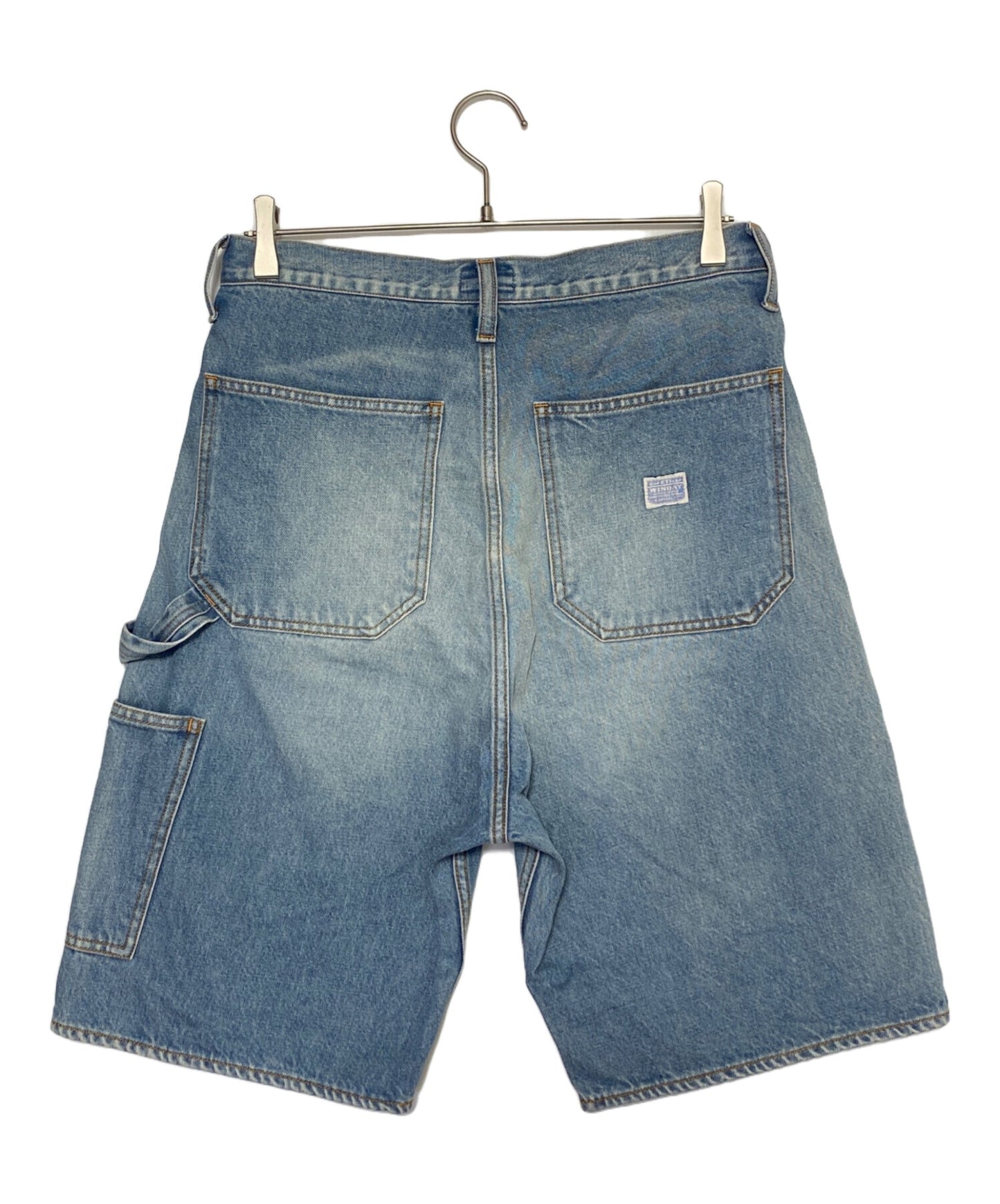 [Pre-owned] KAPITAL Stud Remake Denim Half Pants EK-1626SP