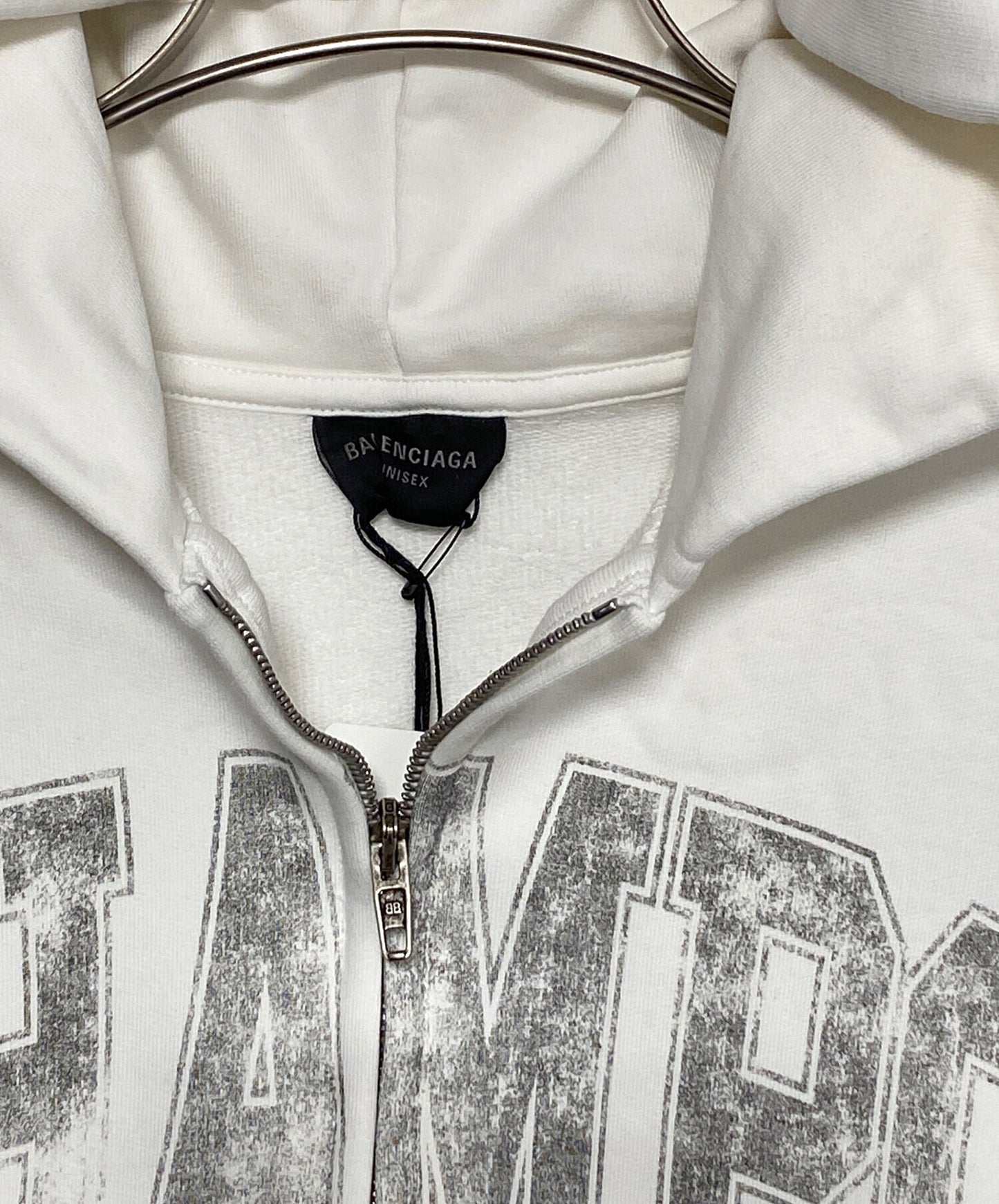 [Pre-owned] BALENCIAGA Champs-elysees Full Zip Hoodie 803264 TRVM9