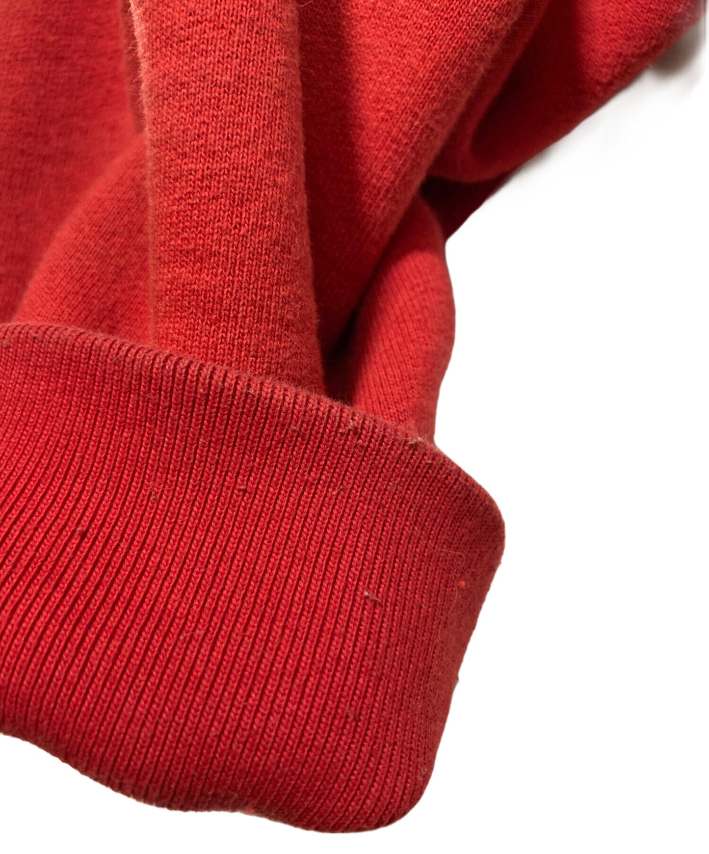 [Pre-owned] SUPREME 25SS Leather Appliqué Zip Up Hooded Sweatshirt