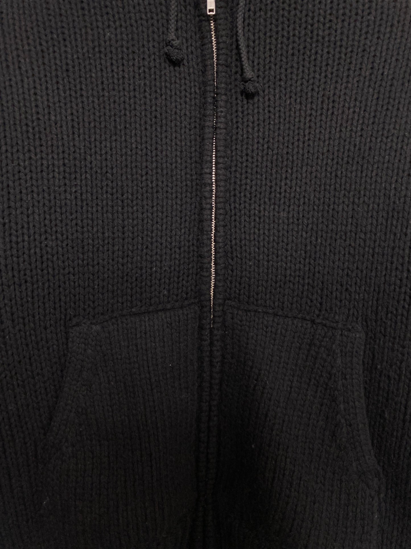[Pre-owned] SUPREME Faux Shearling Lined Zip Up Hooded Sweater