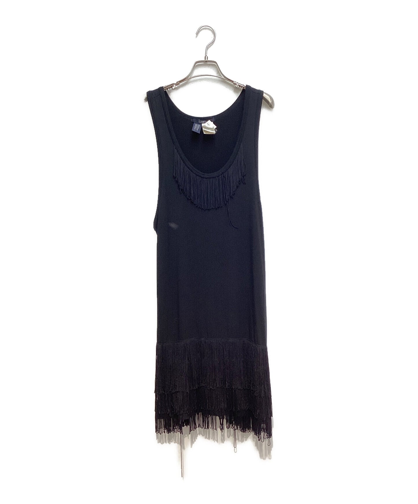 [Pre-owned] LIMI feu Fringe Camisole Dress LJ-T15-237