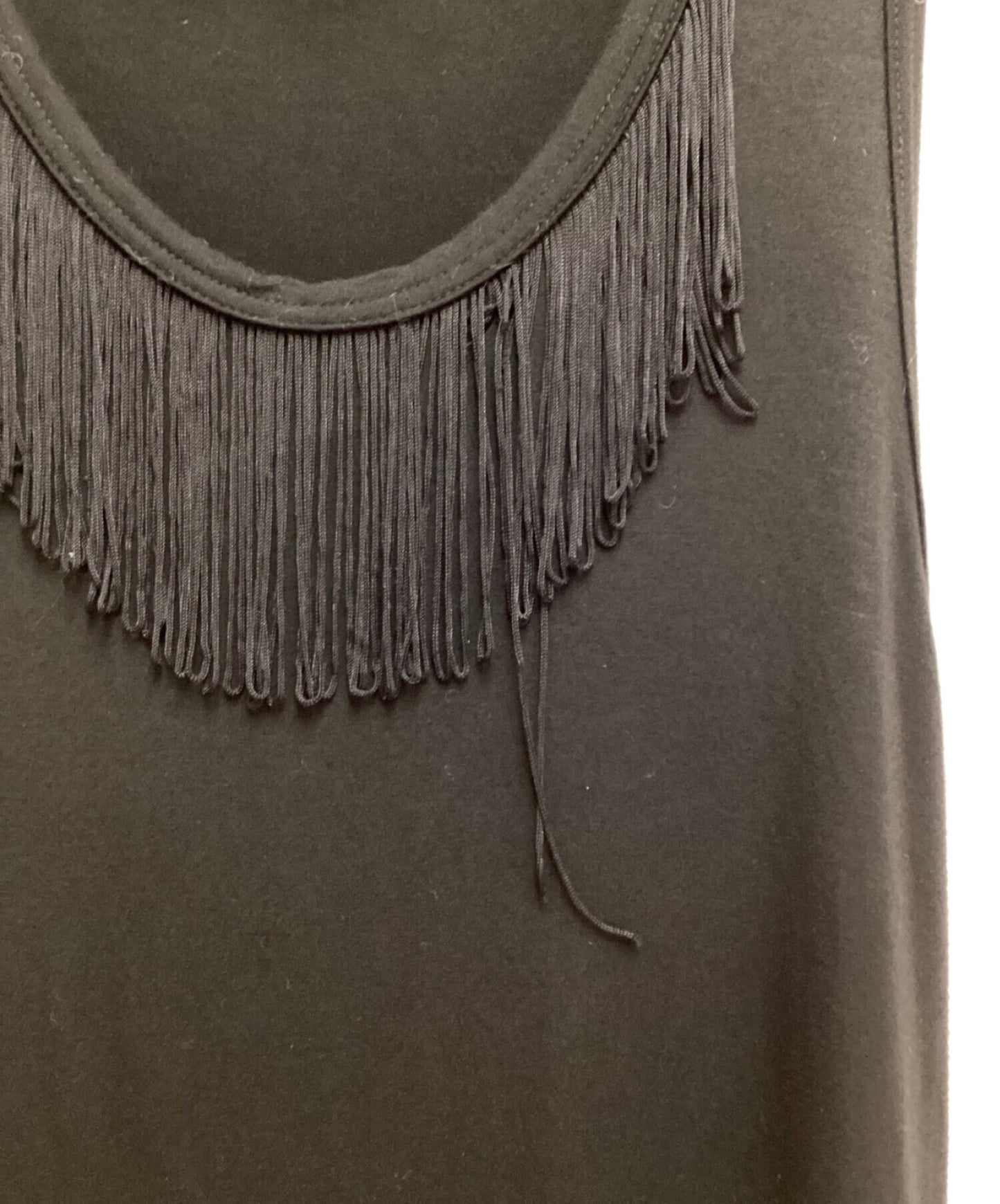 [Pre-owned] LIMI feu Fringe Camisole Dress LJ-T15-237