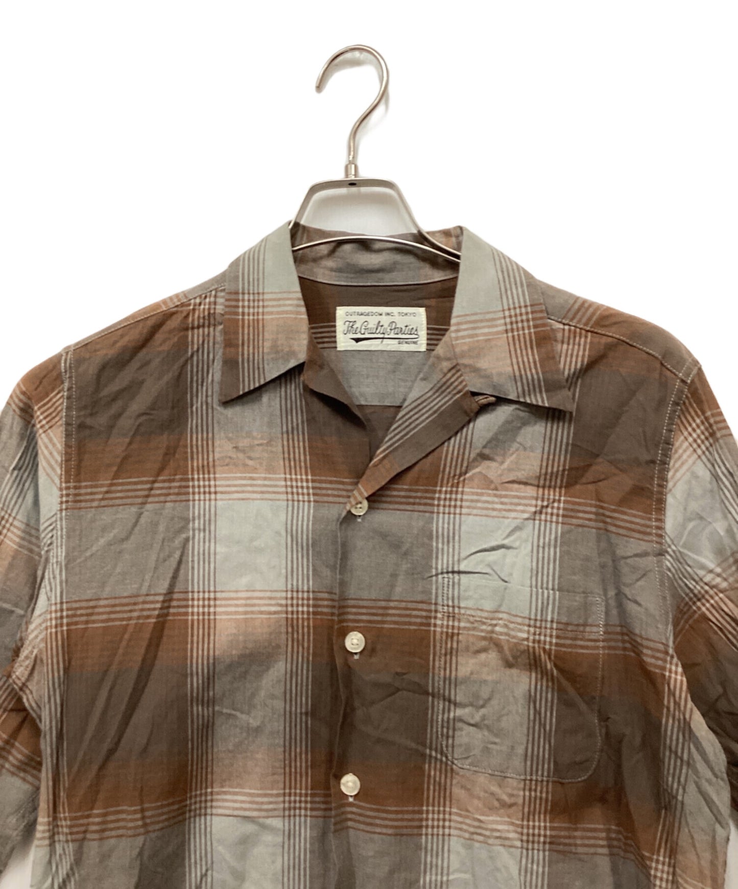 [Pre-owned] WACKO MARIA open-collared shirt